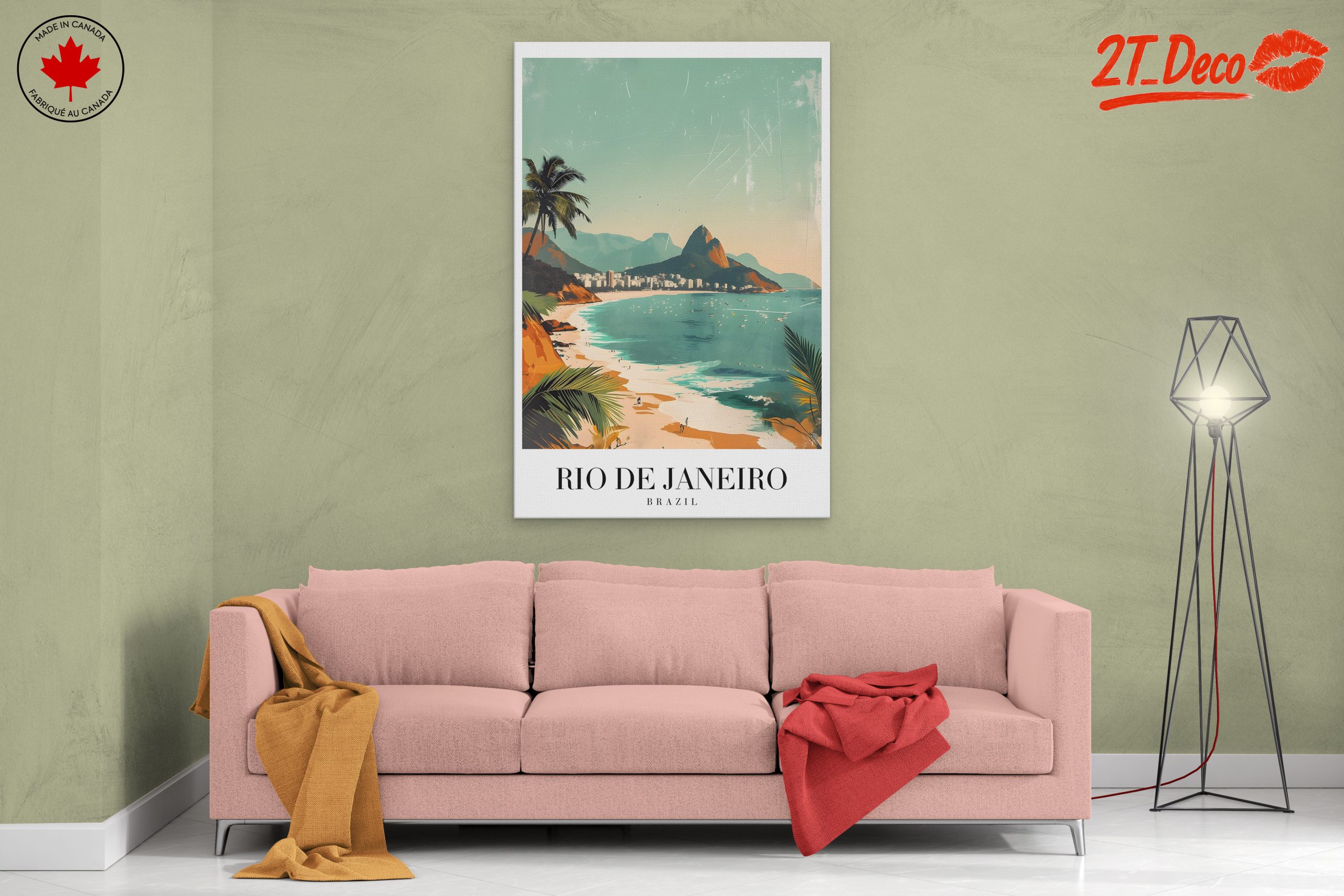 Scenic Beach View of Rio de Janeiro - Image 2