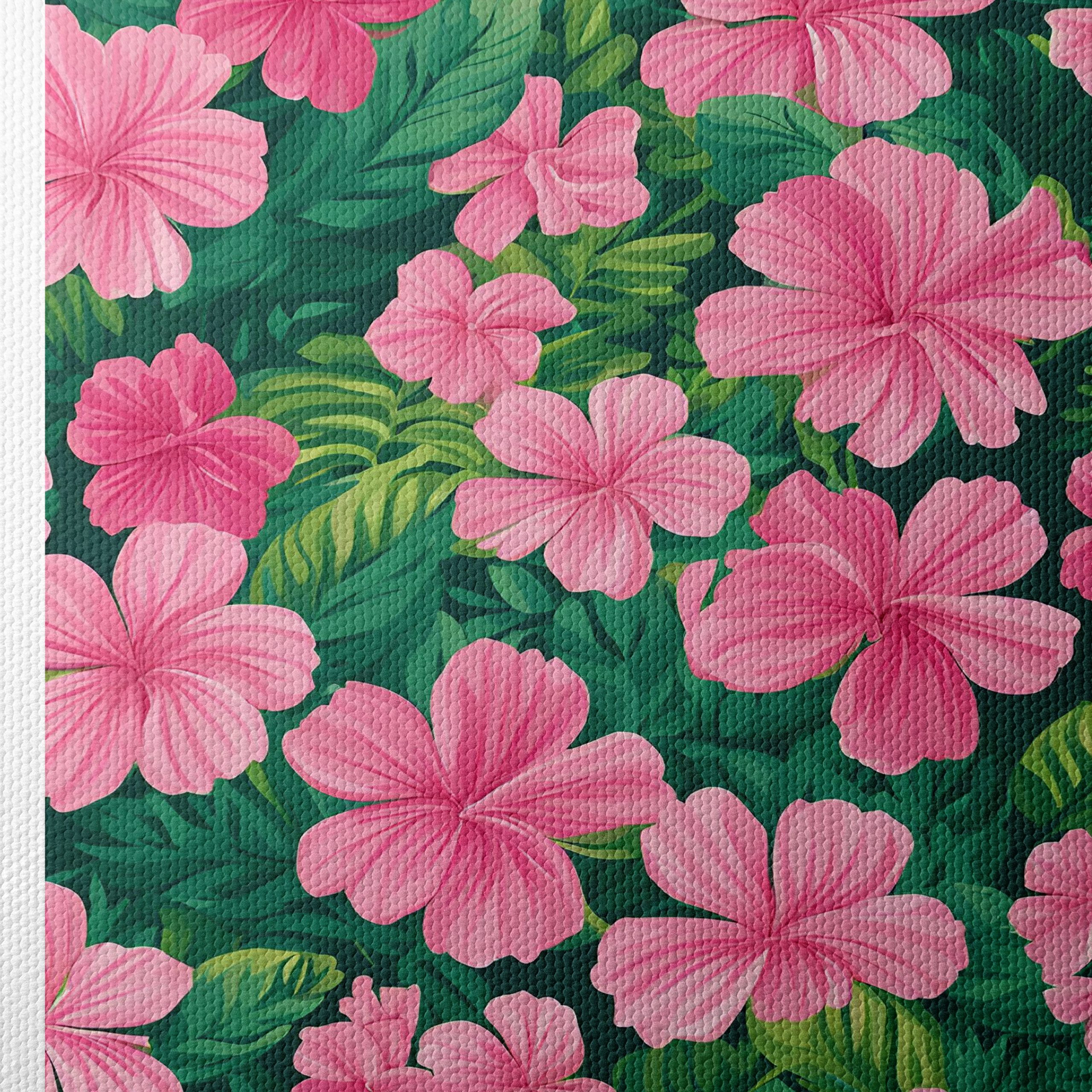 Vibrant Botanical Art Print Featuring Hibiscus - Image 4