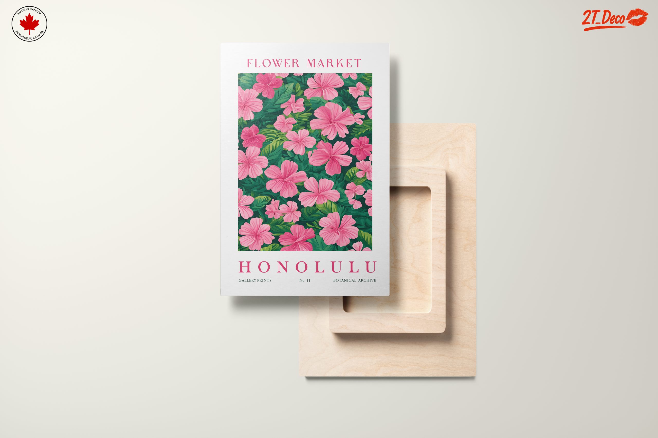 Vibrant Botanical Art Print Featuring Hibiscus - Image 11