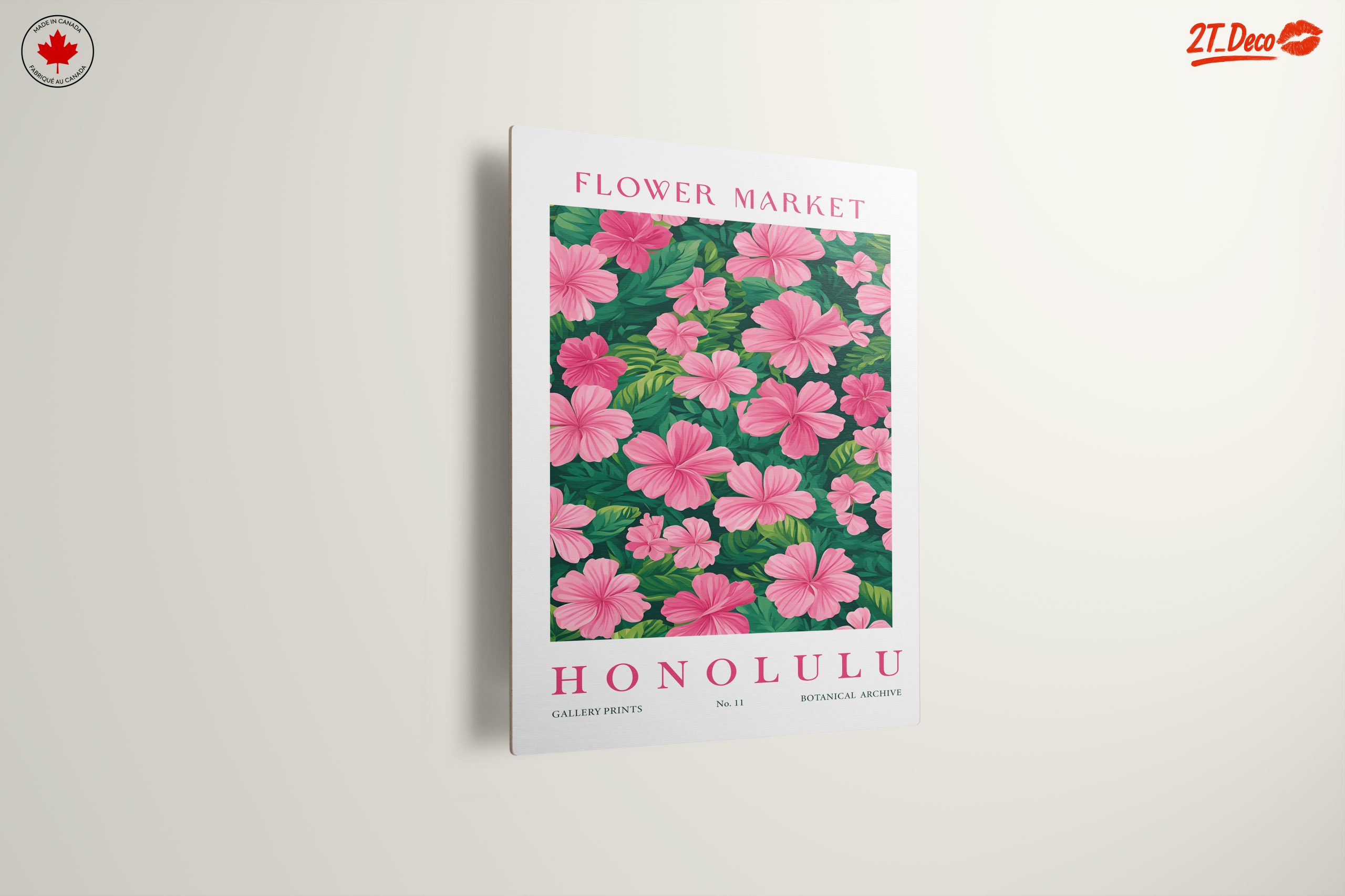 Vibrant Botanical Art Print Featuring Hibiscus - Image 13