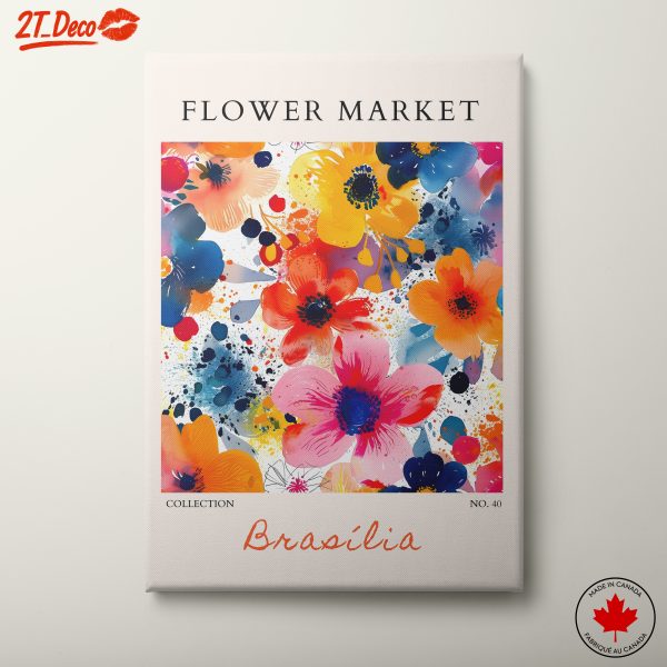 Vibrant Floral Arrangement Artwork 3