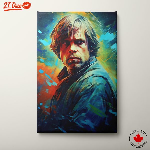 Vibrant Character Portrait in Contemporary Style
