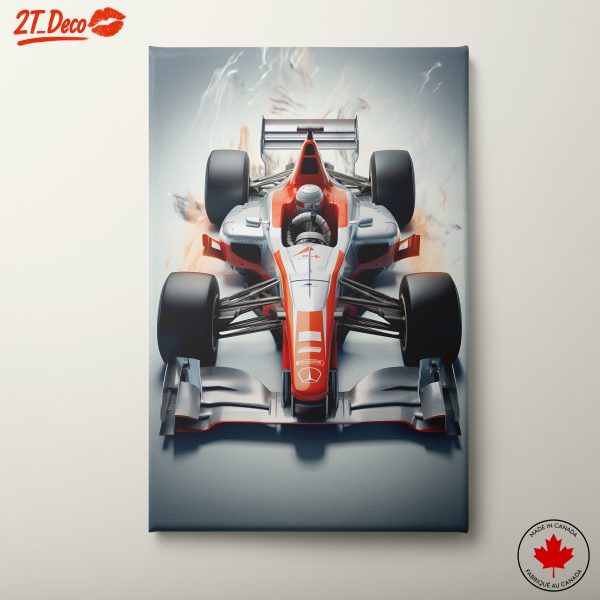 Dynamic Formula 1 Race Car Artwork 5