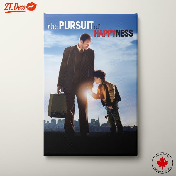 The Pursuit of Happiness Motivational Art