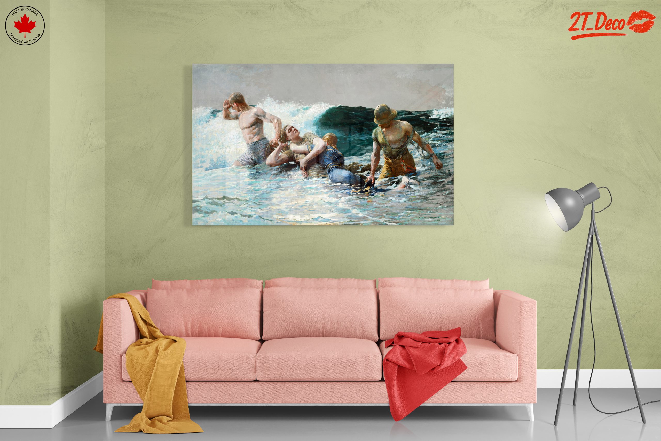 Dynamic Rescue Scene in Ocean Waves - Image 7