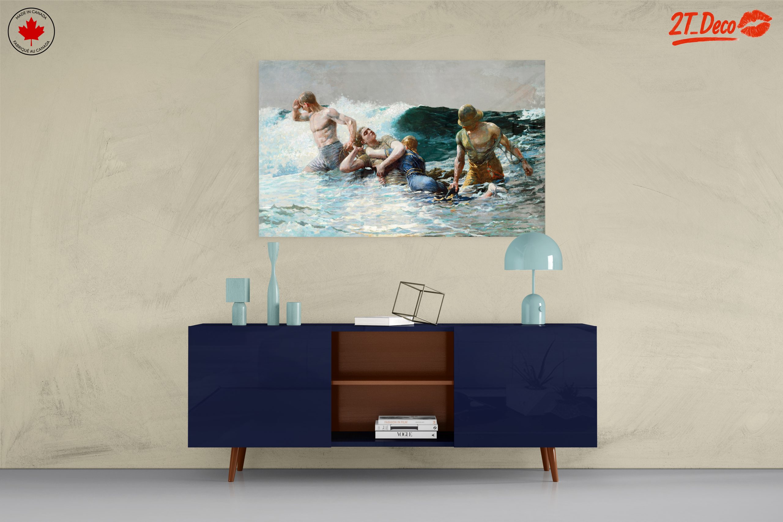 Dynamic Rescue Scene in Ocean Waves - Image 8
