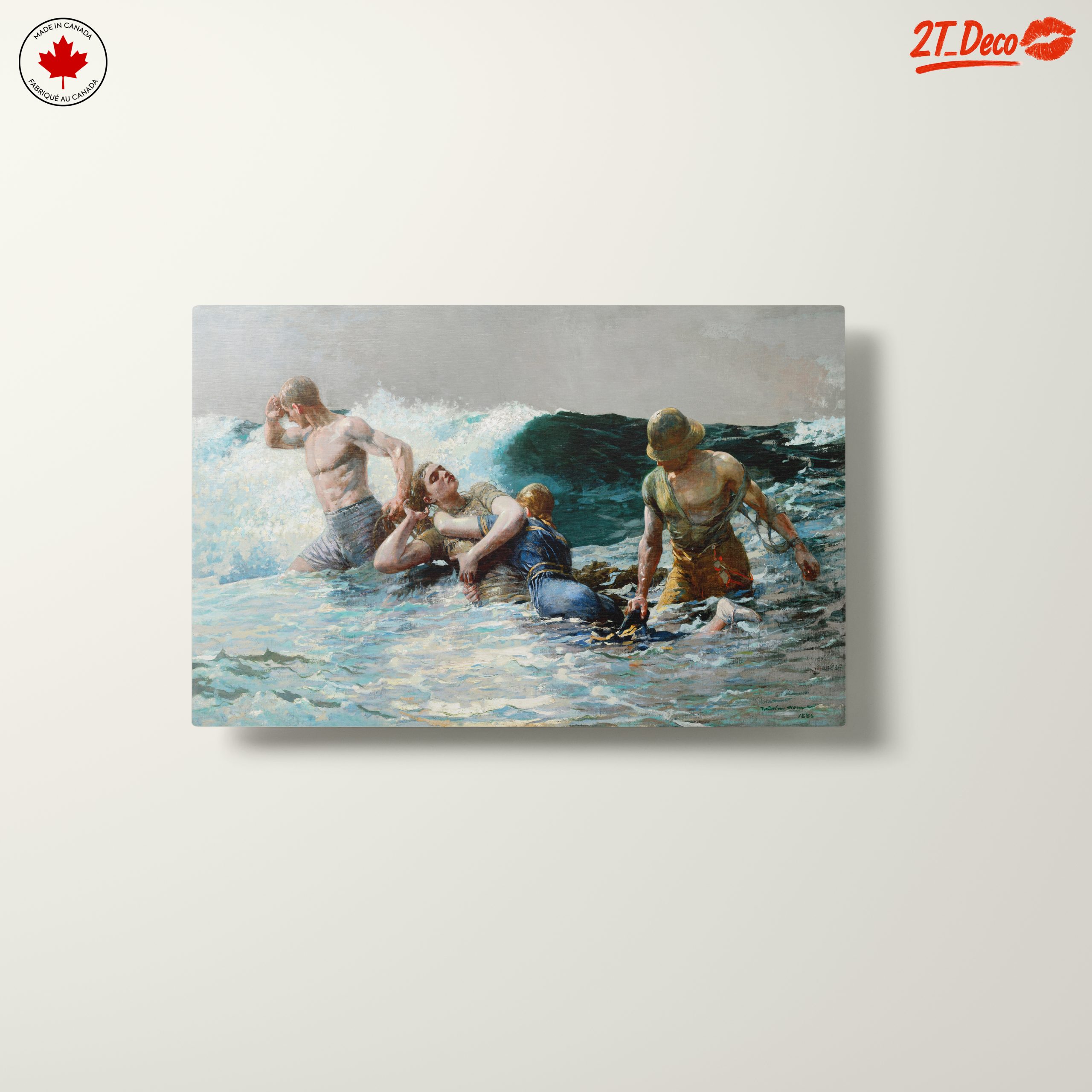 Dynamic Rescue Scene in Ocean Waves - Image 10