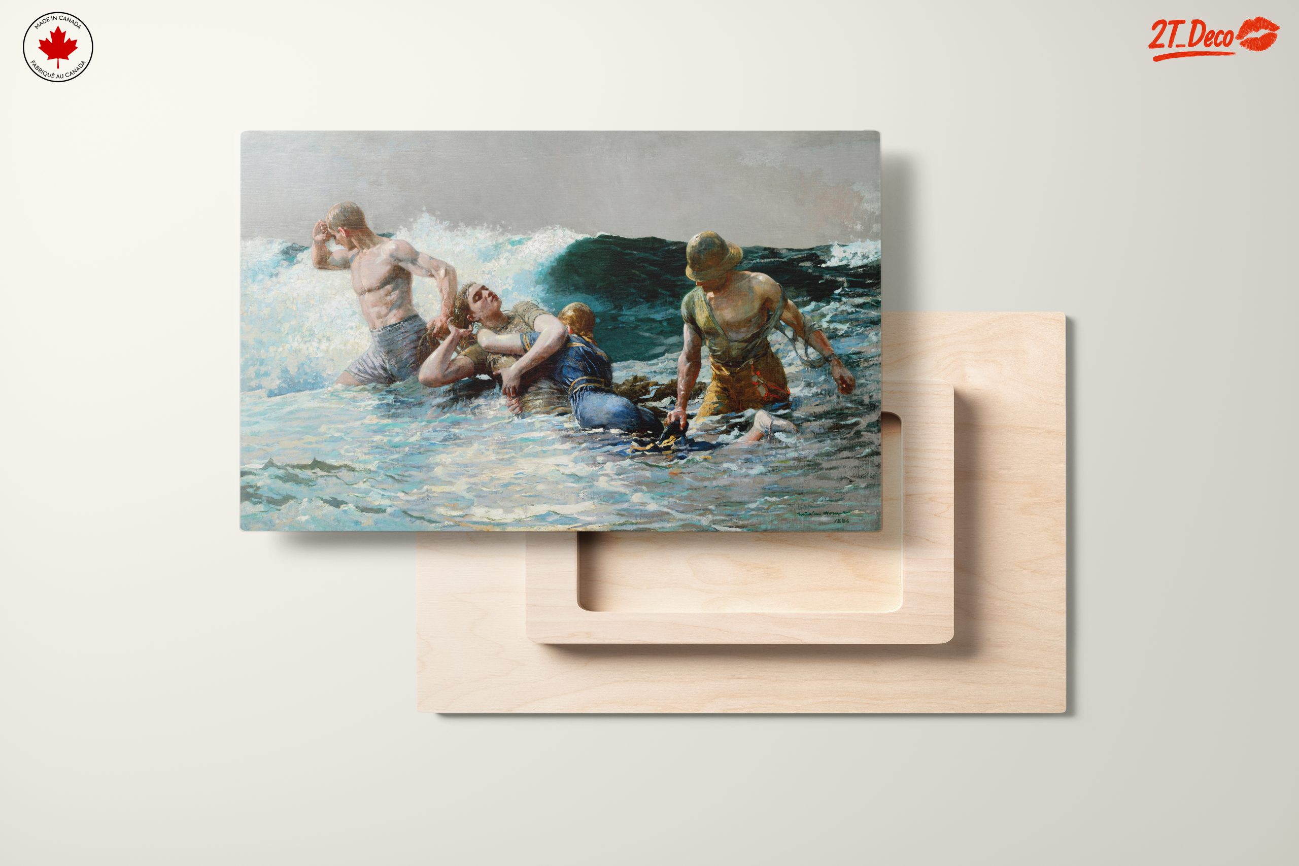 Dynamic Rescue Scene in Ocean Waves - Image 11