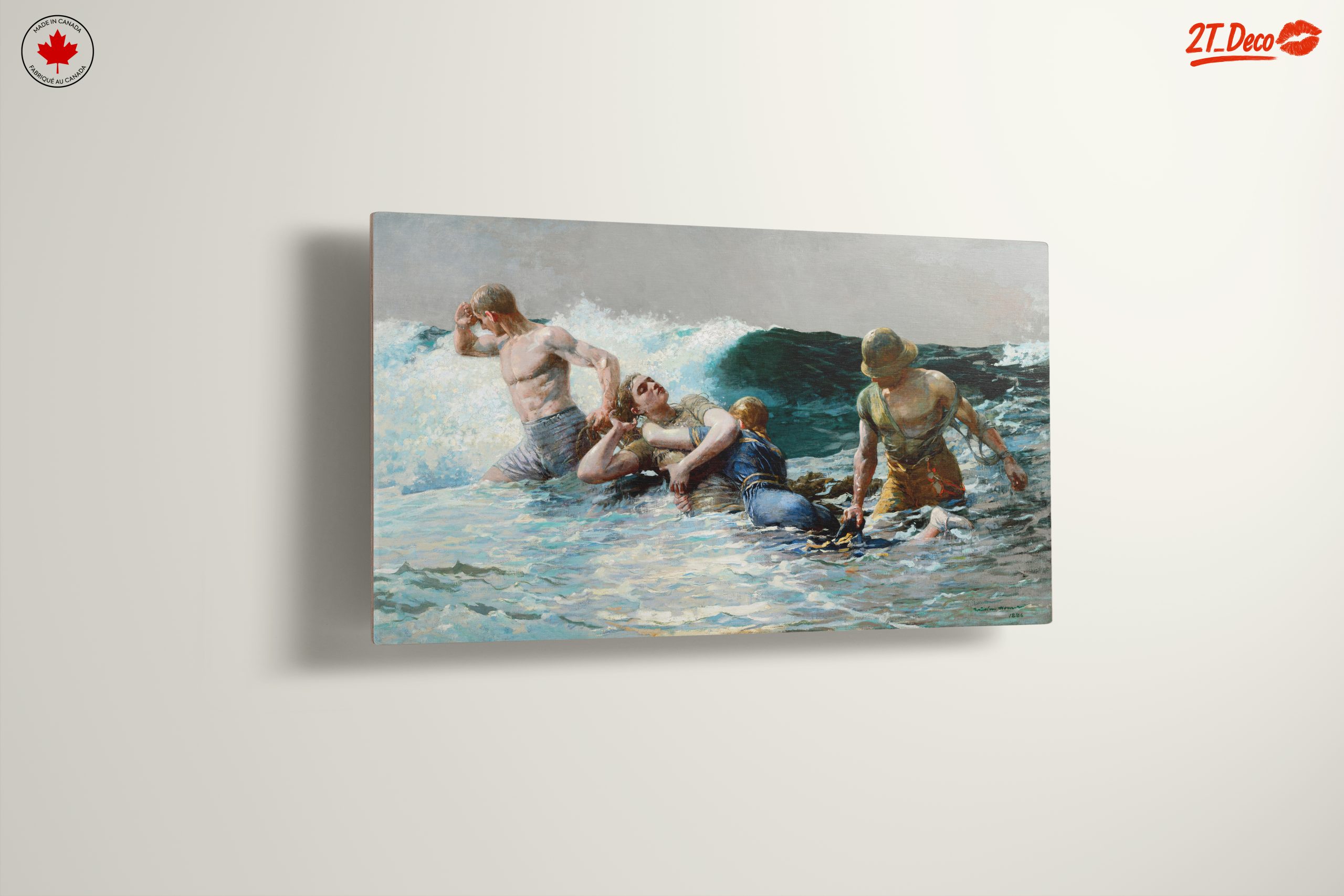 Dynamic Rescue Scene in Ocean Waves - Image 13
