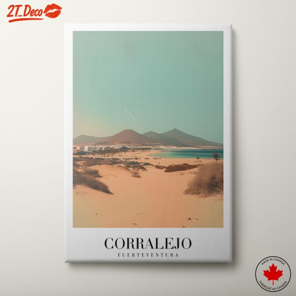 Corralajo Coastal Landscape in Fuerteventura