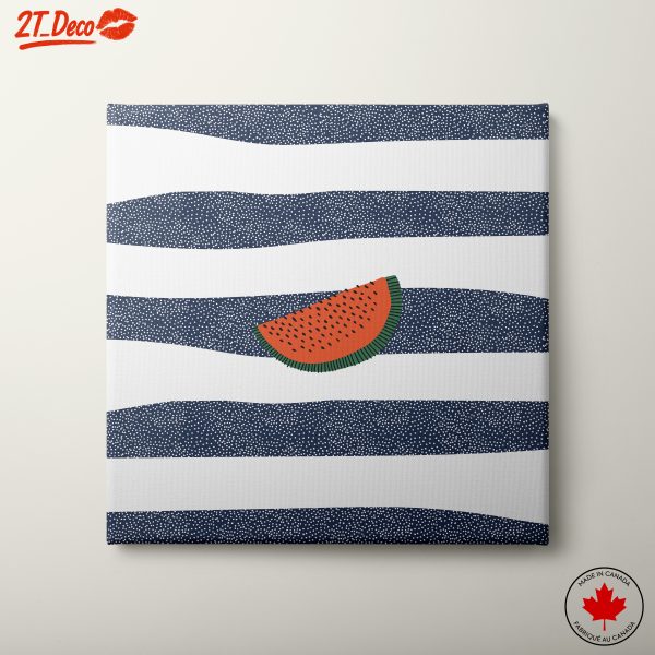 Stylized Watermelon Abstract Art 2