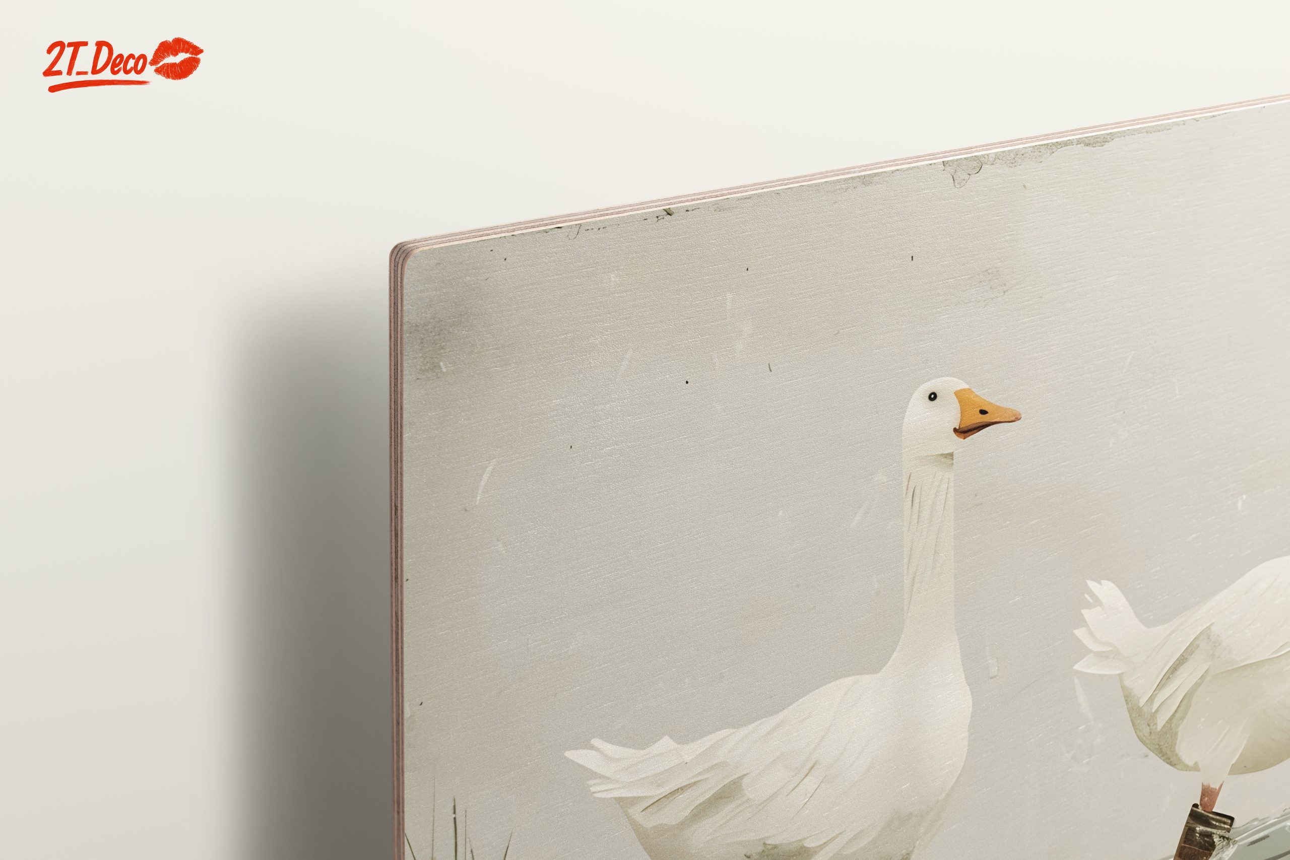 Whimsical Geese Walking in Boots - Image 15