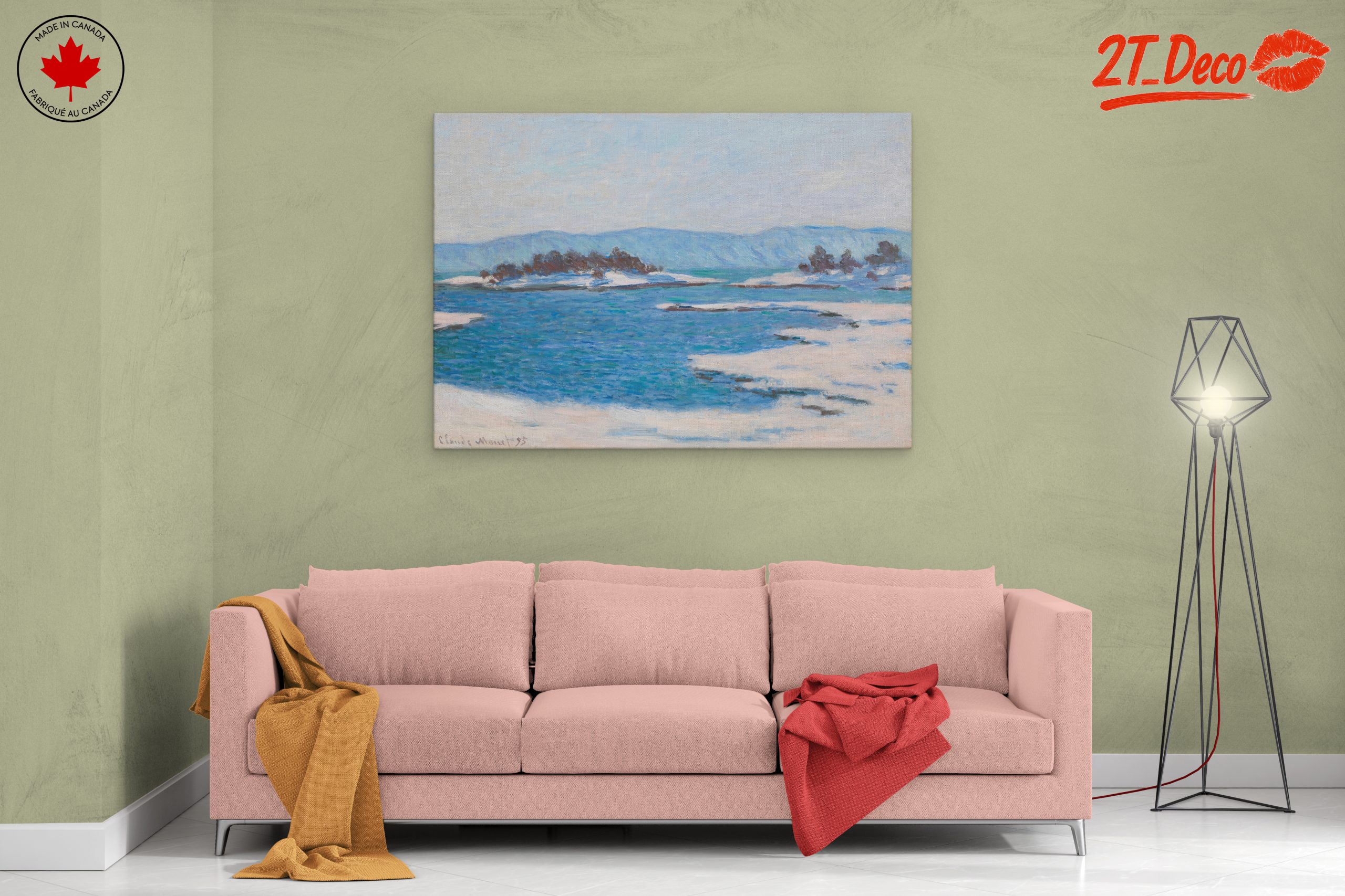 Tranquil Abstract Landscape Composition - Image 2