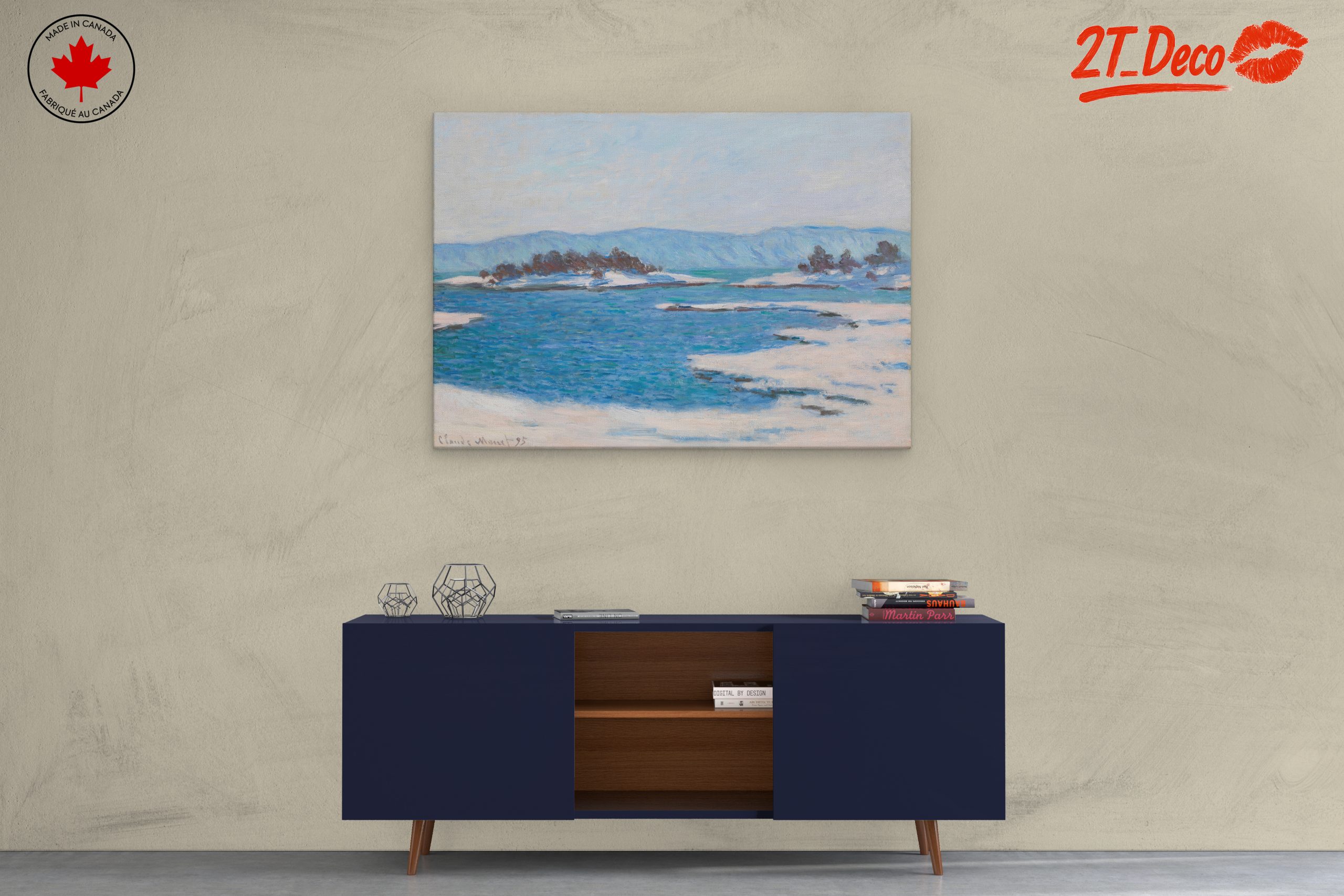Tranquil Abstract Landscape Composition - Image 3