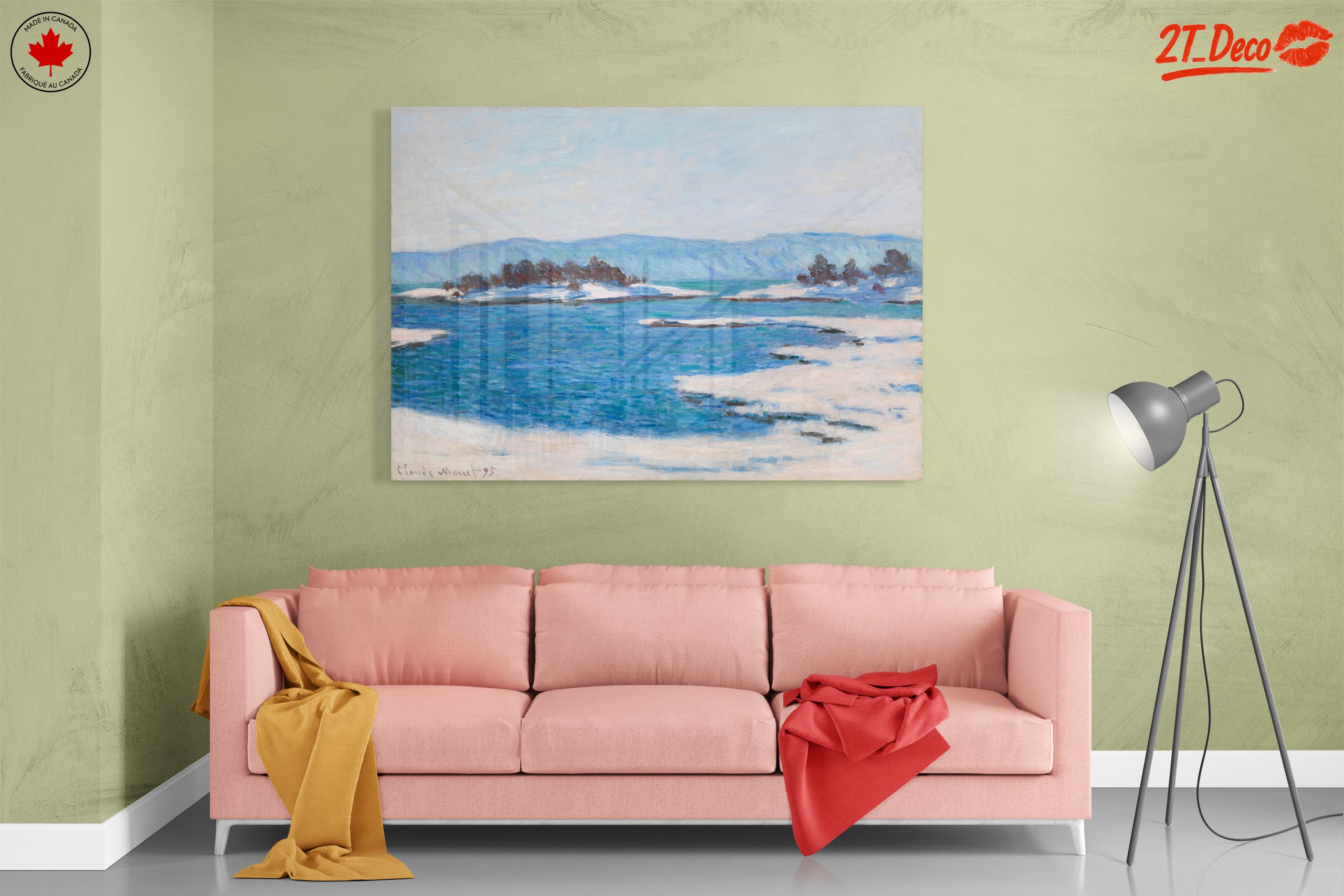 Tranquil Abstract Landscape Composition - Image 7