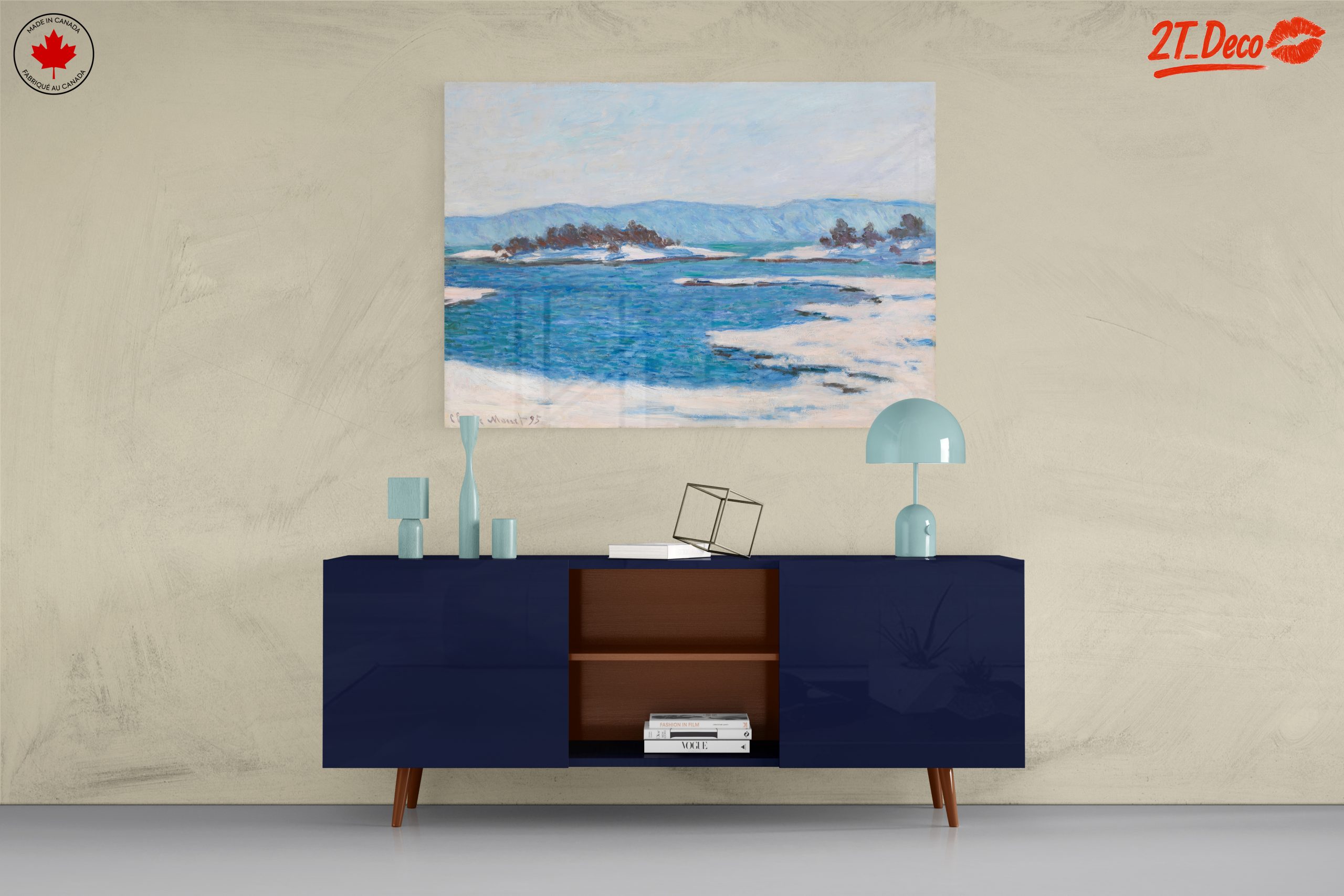 Tranquil Abstract Landscape Composition - Image 8
