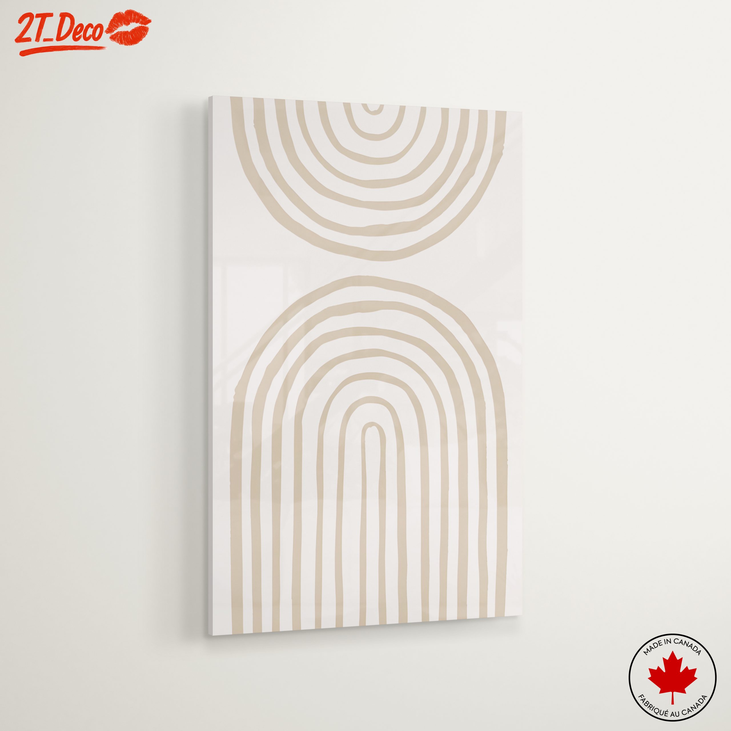 Geometric Patterns in Soft Tones - Image 6