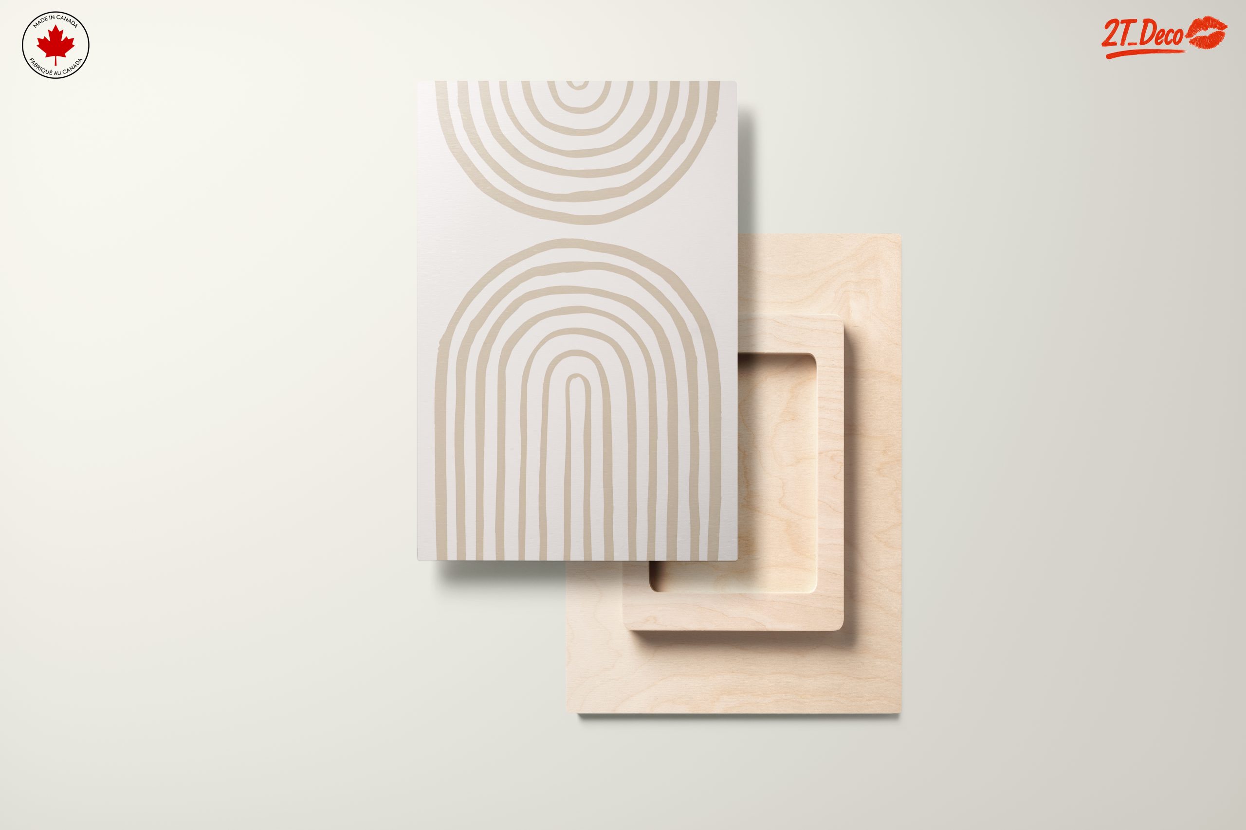 Geometric Patterns in Soft Tones - Image 11