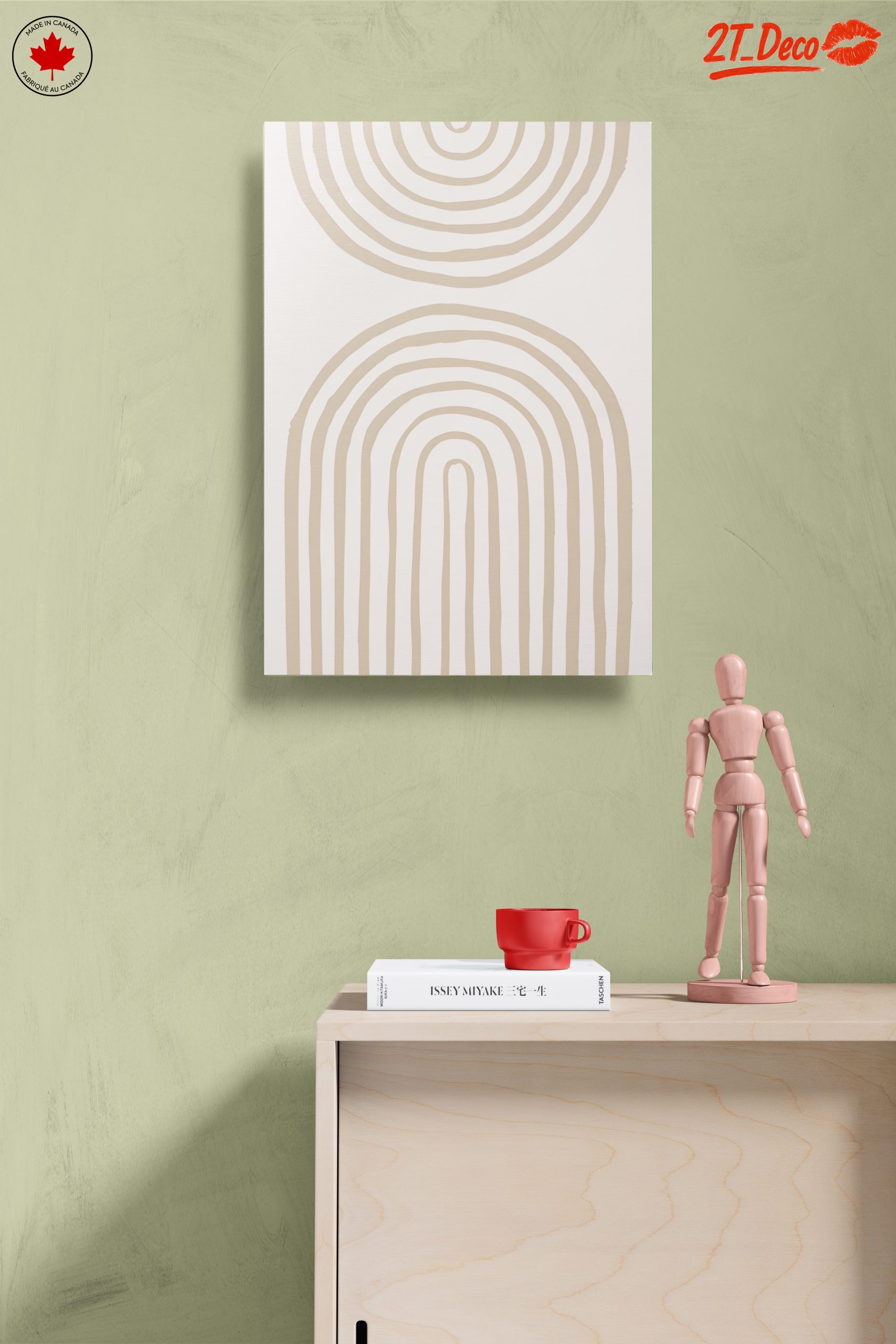Geometric Patterns in Soft Tones - Image 14
