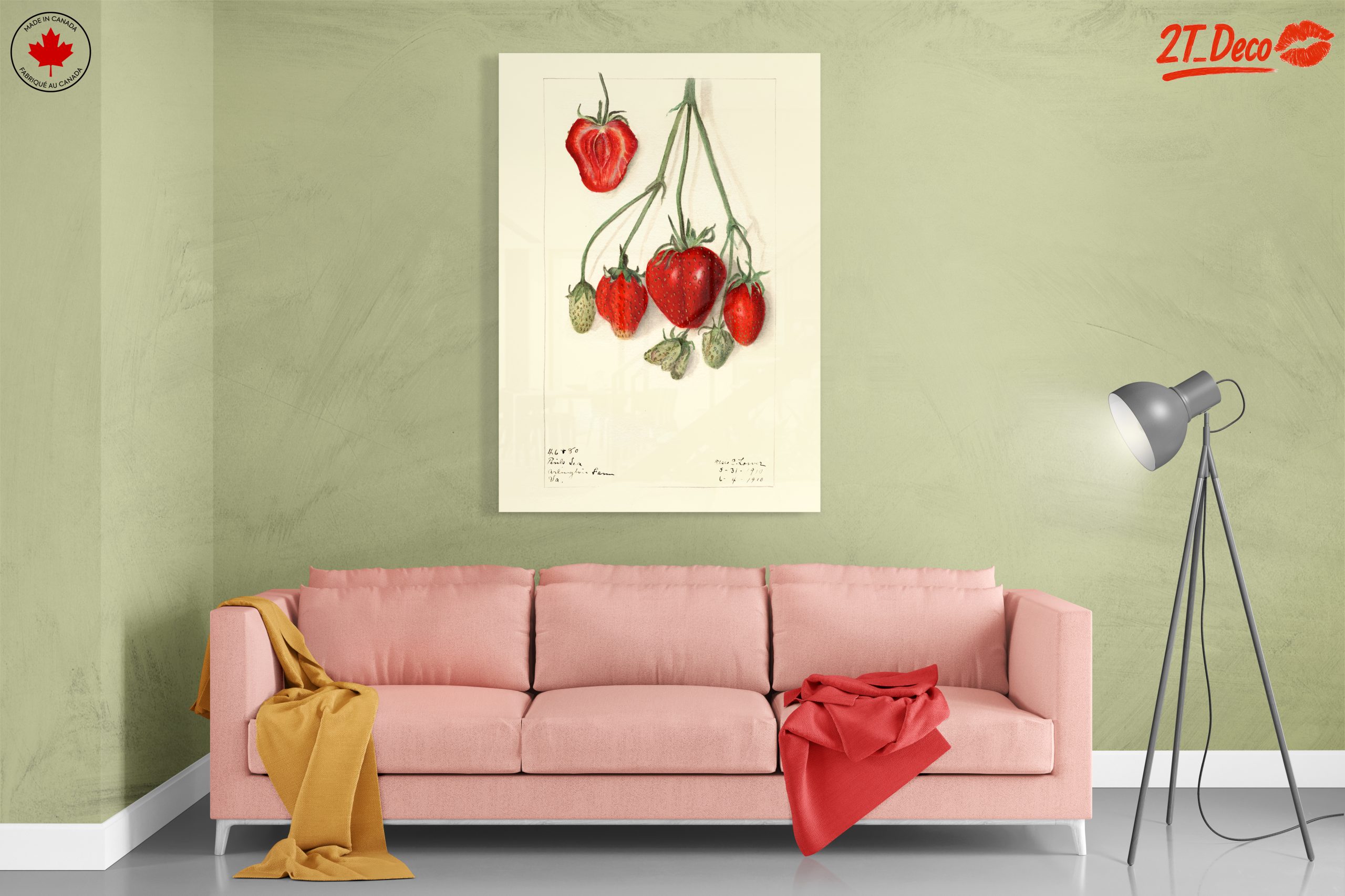 Stylized Strawberry Composition - Image 7
