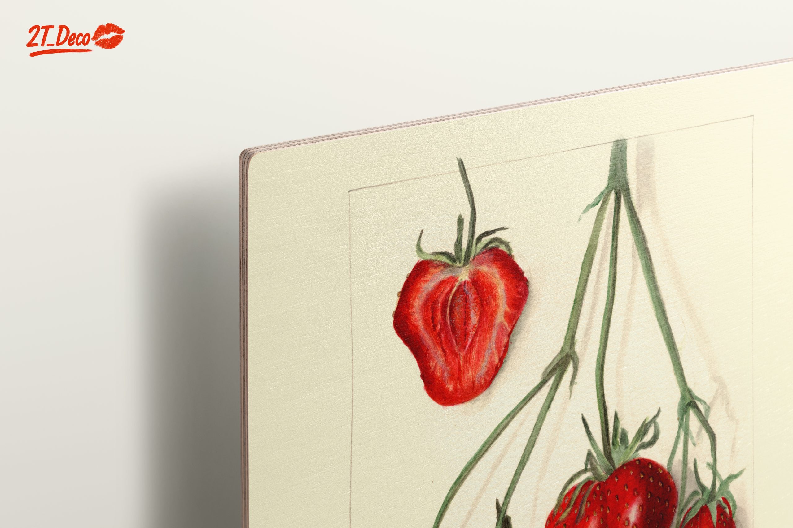 Stylized Strawberry Composition - Image 15