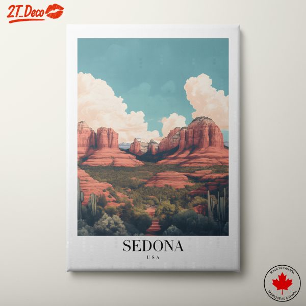 Sedona Landscape Art in Vibrant Colors