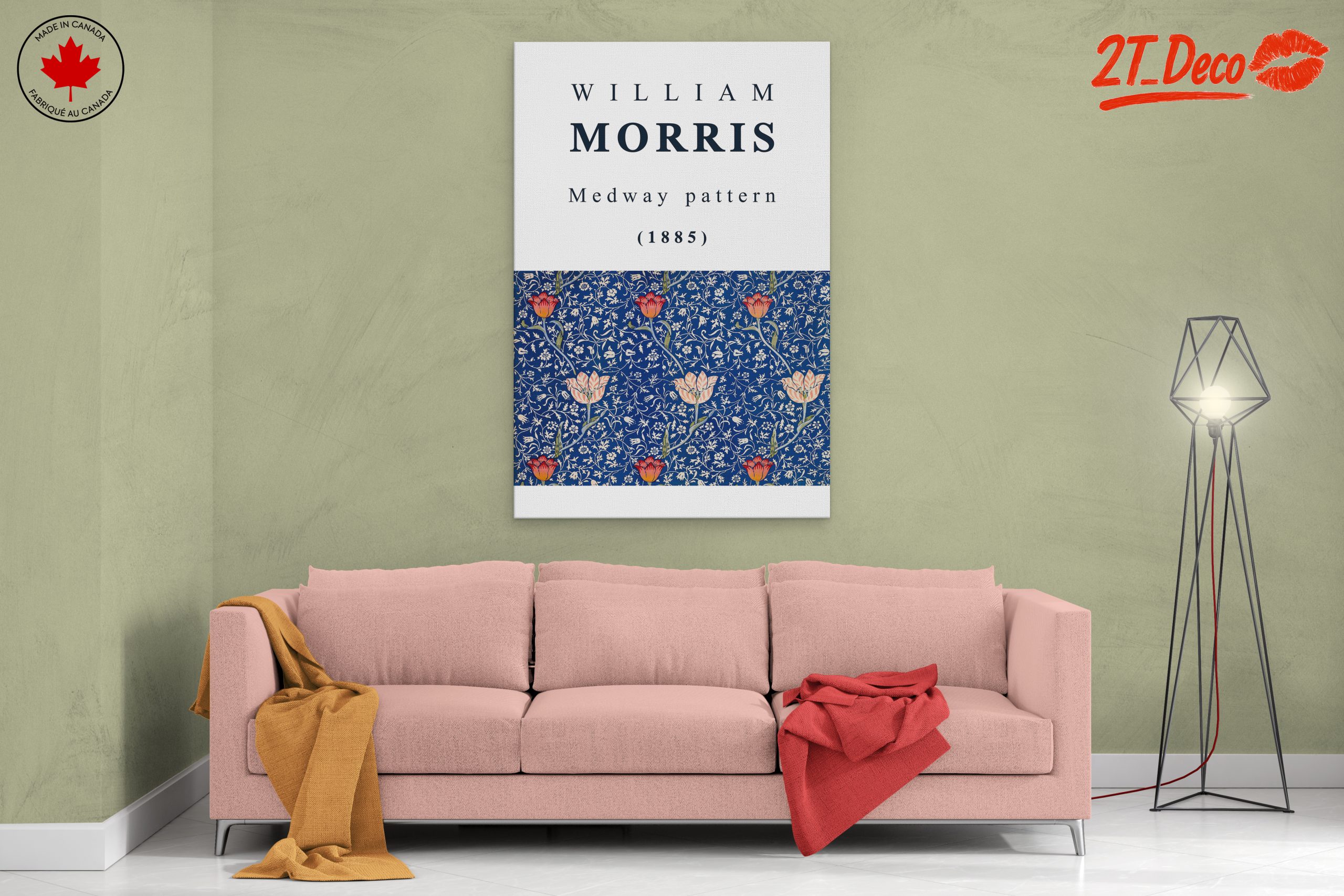 William Morris Medway Pattern Art - Image 2