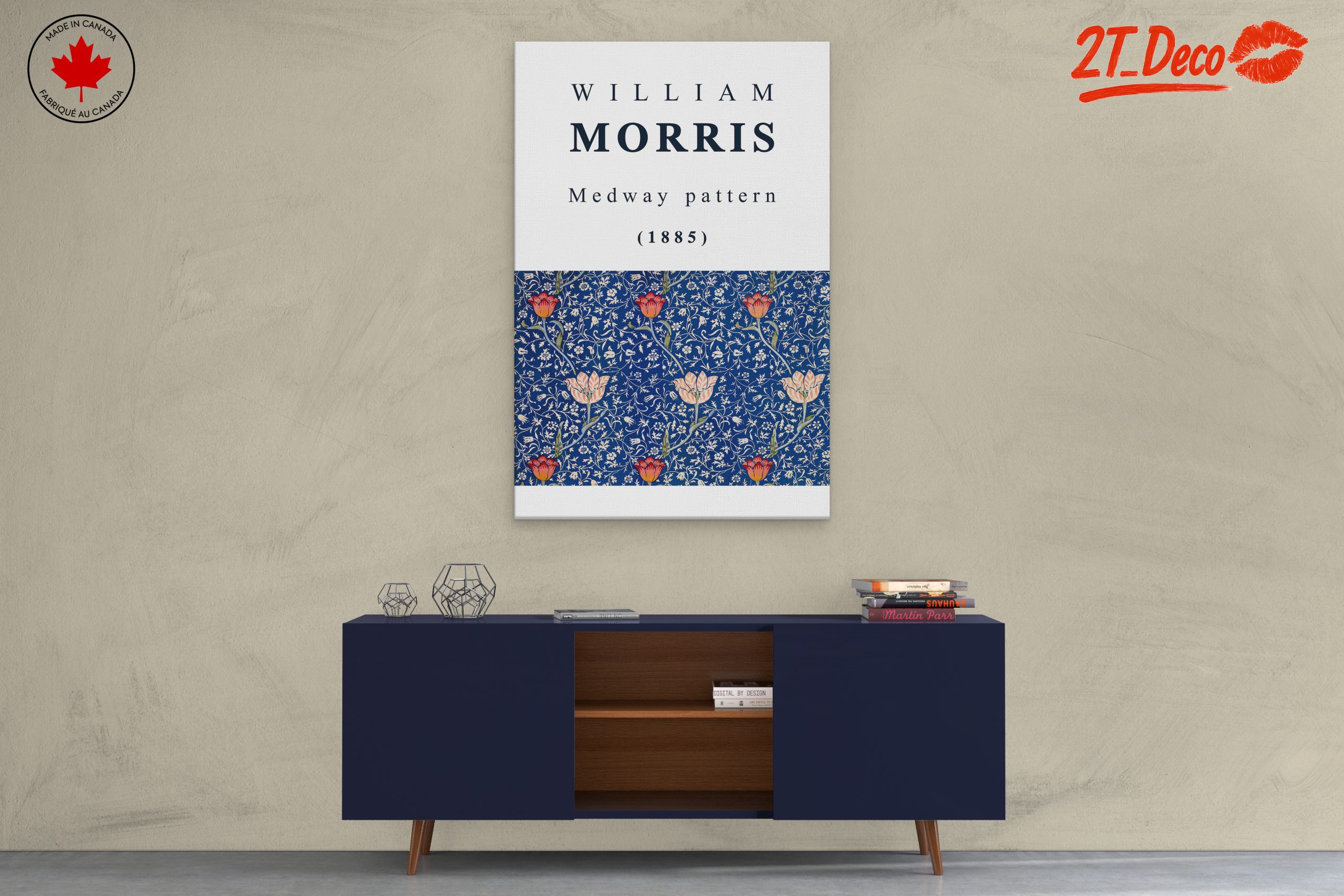 William Morris Medway Pattern Art - Image 3