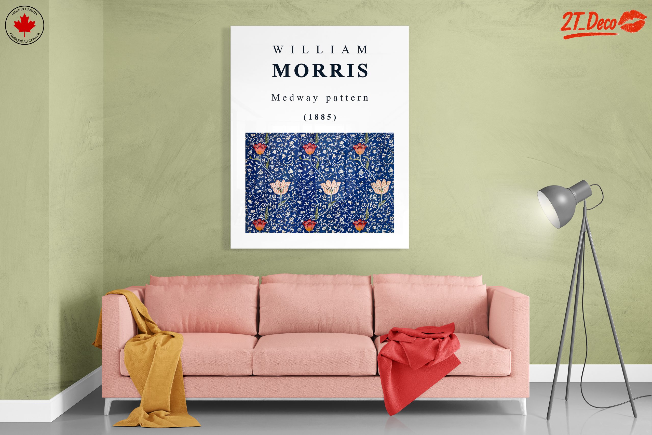 William Morris Medway Pattern Art - Image 7