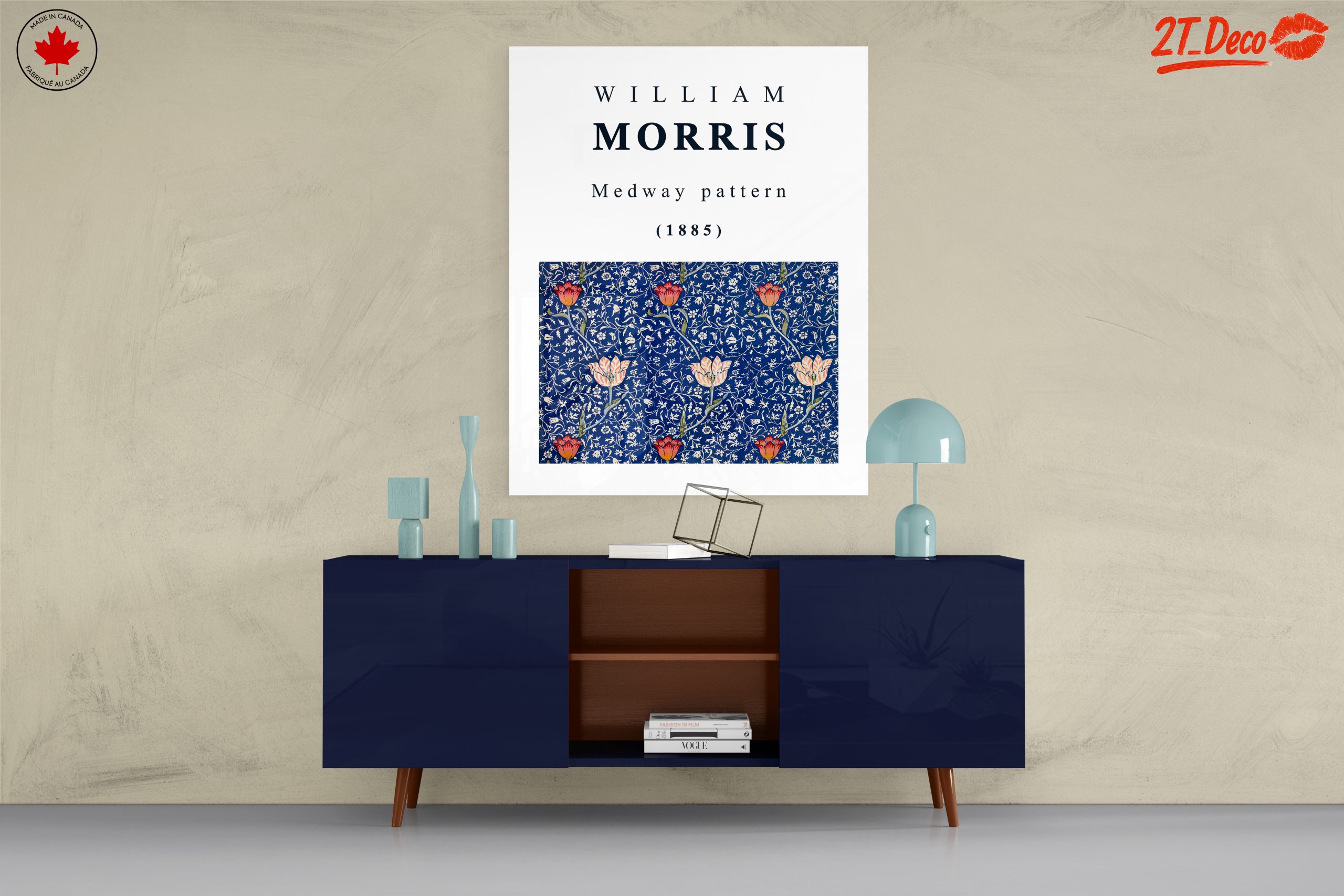 William Morris Medway Pattern Art - Image 8