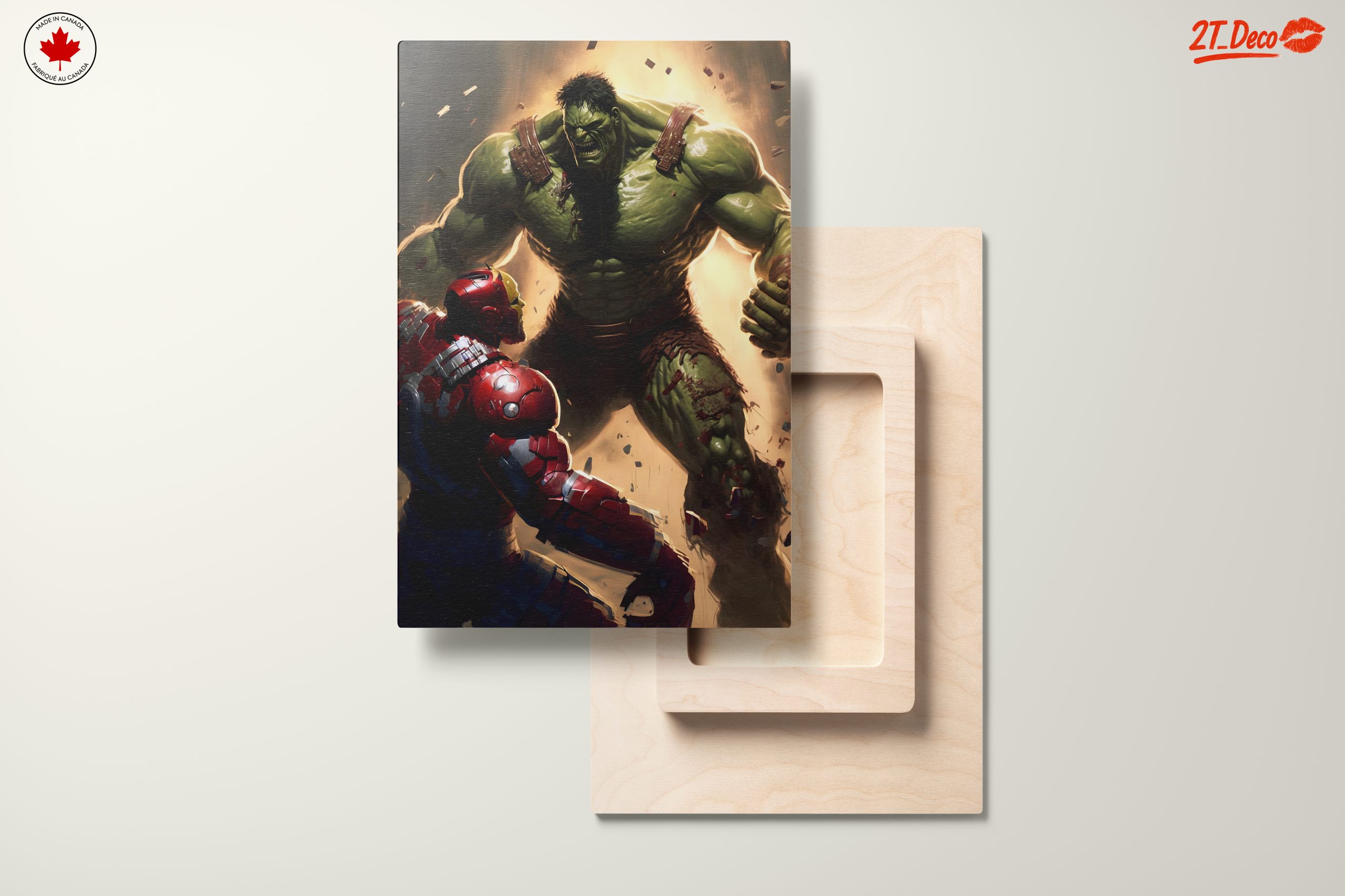 Dramatic Hulk and Iron Man Fight Scene - Image 11
