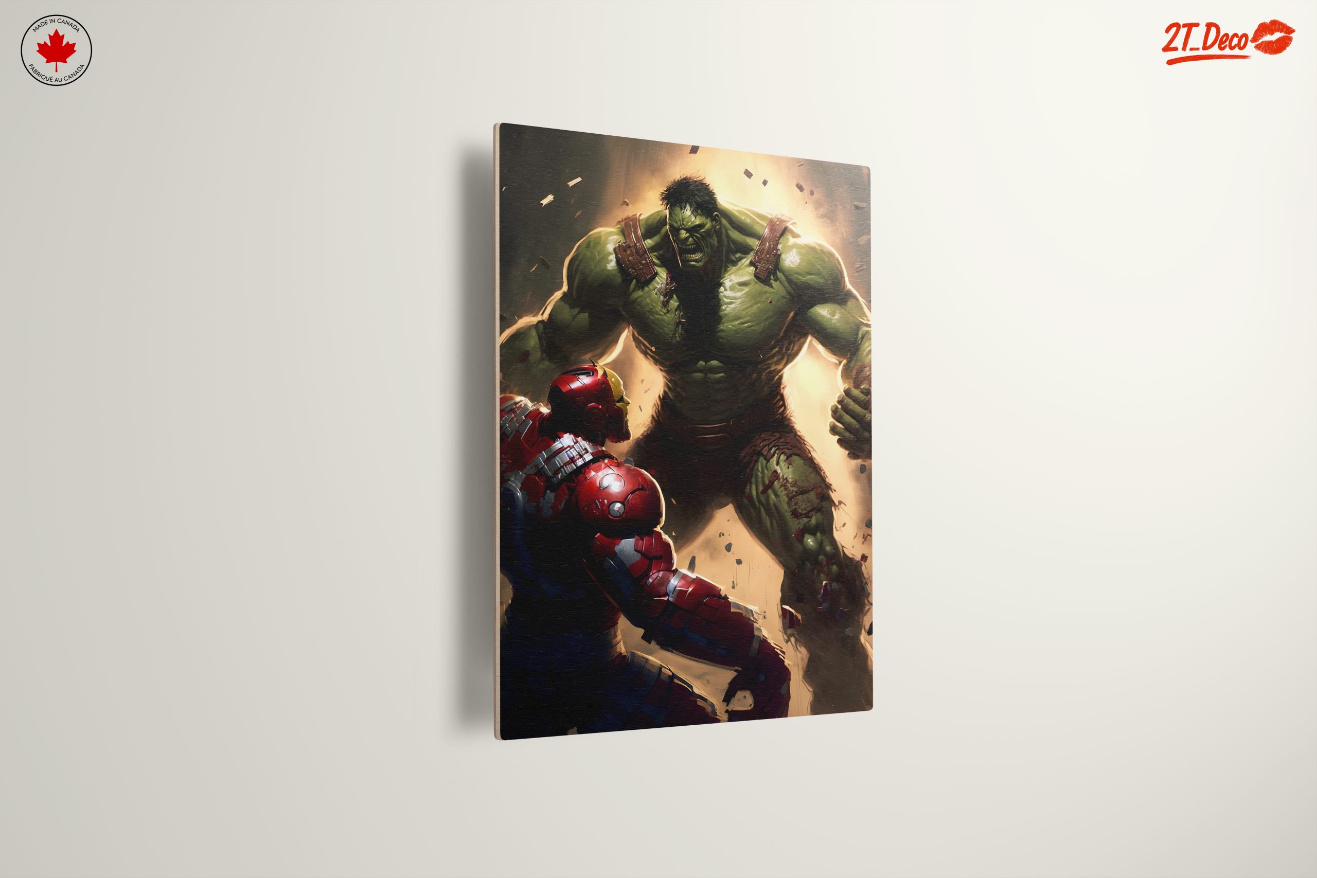 Dramatic Hulk and Iron Man Fight Scene - Image 13