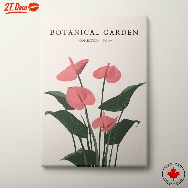 Stylized Botanical Garden Art Collection