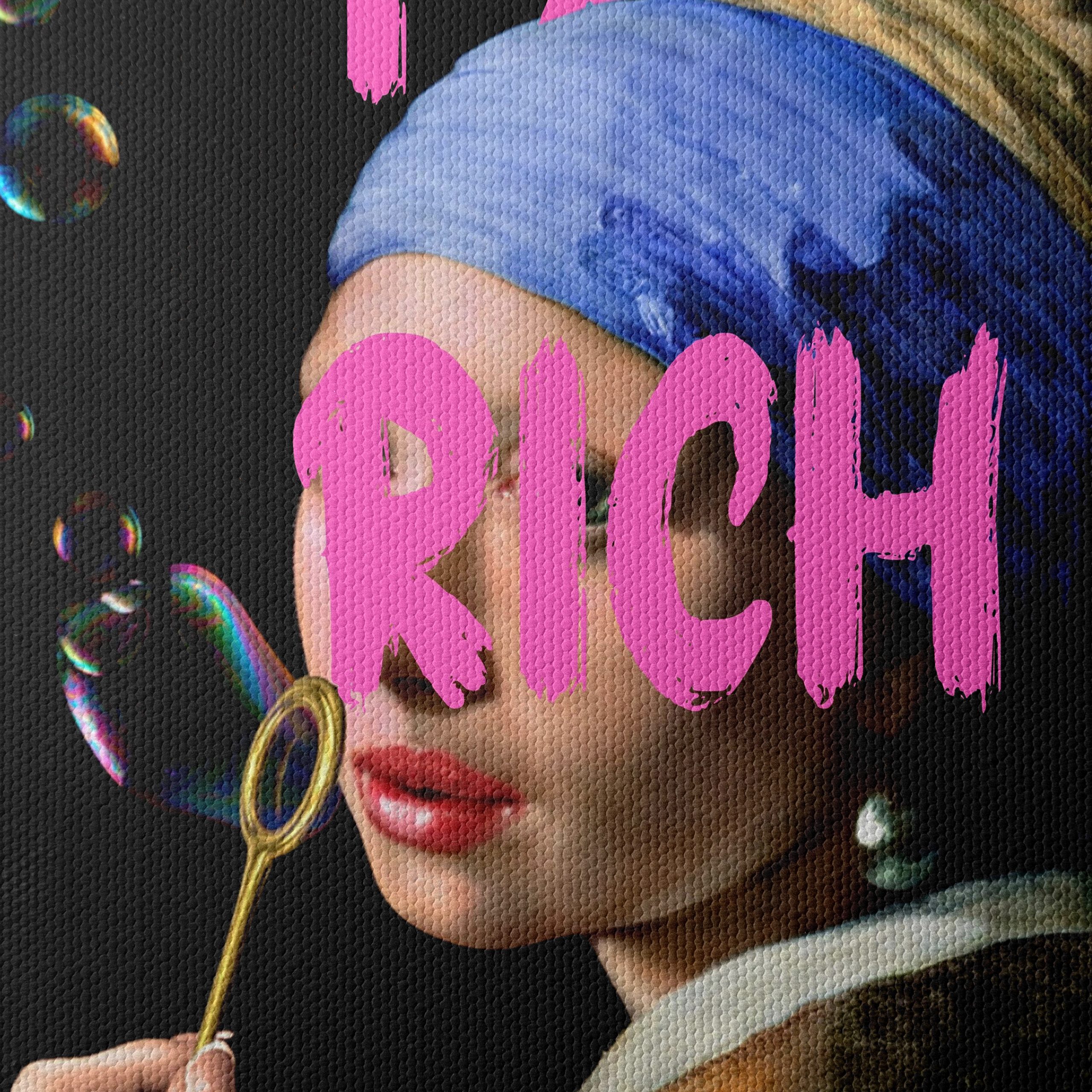 Bold Contemporary Iconic Artwork Featuring a Rich Woman - Image 4