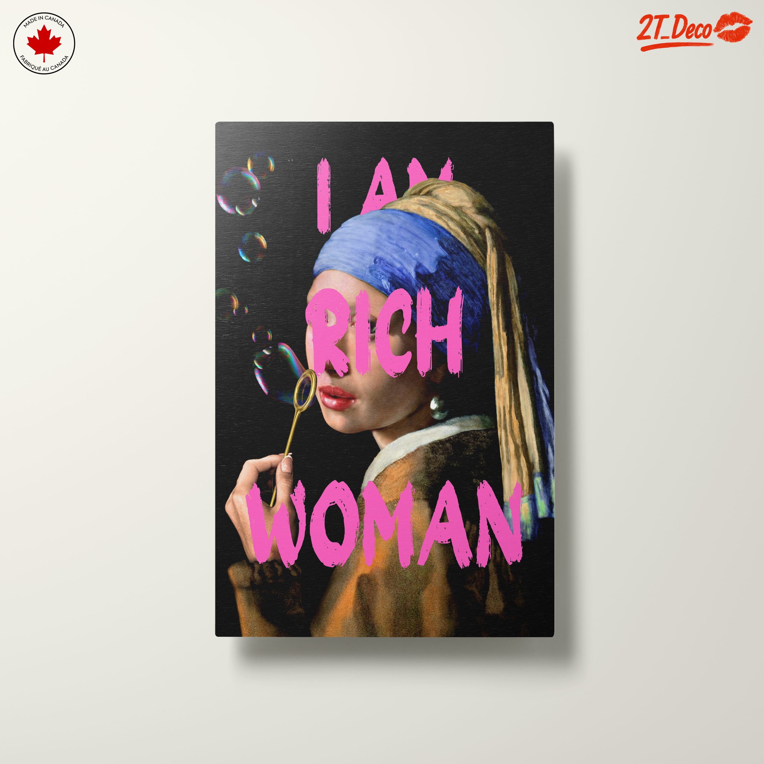 Bold Contemporary Iconic Artwork Featuring a Rich Woman - Image 10