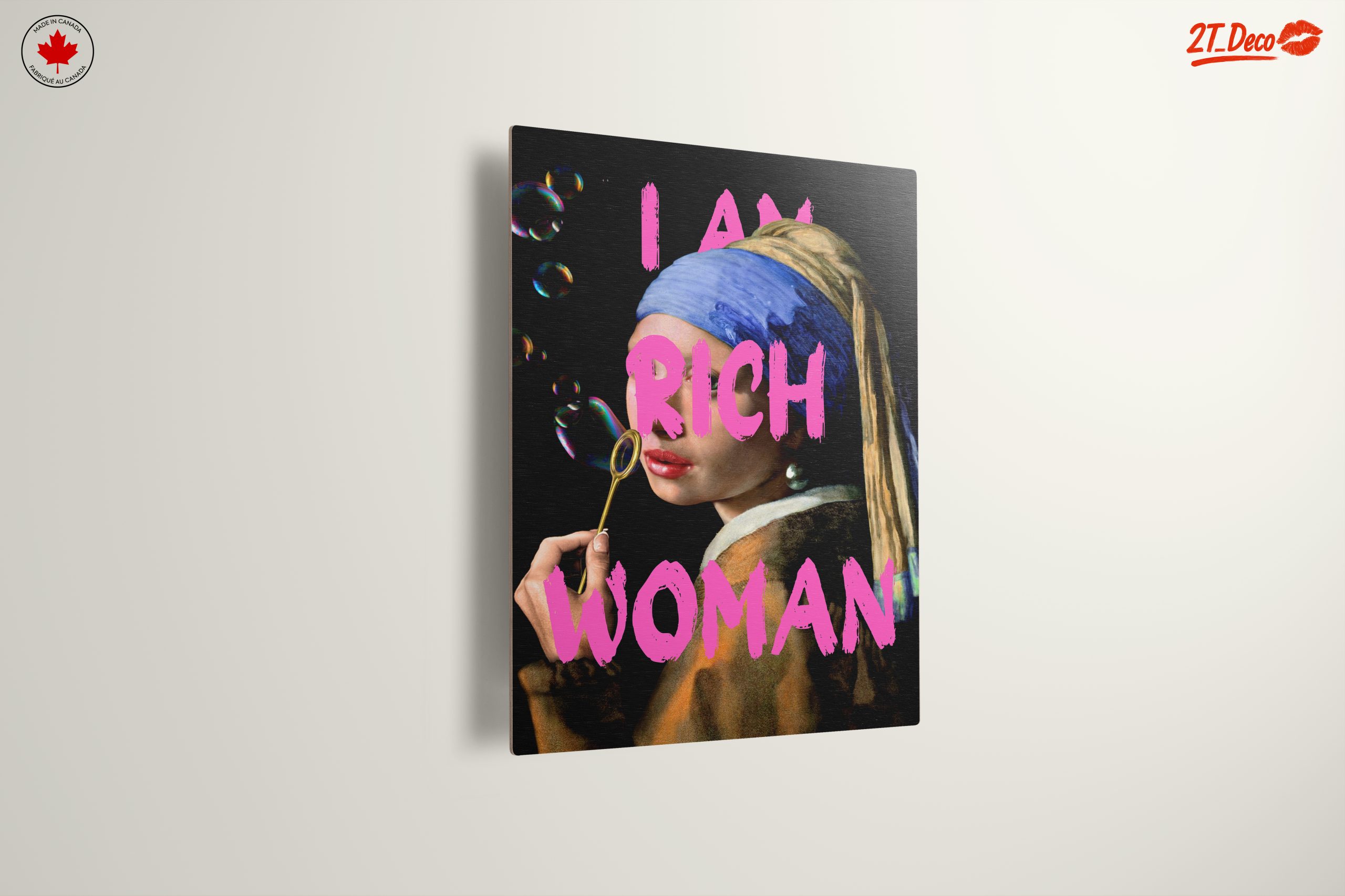 Bold Contemporary Iconic Artwork Featuring a Rich Woman - Image 13