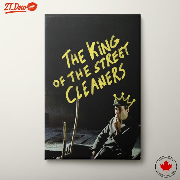The King of the Street Cleaners Humor Art
