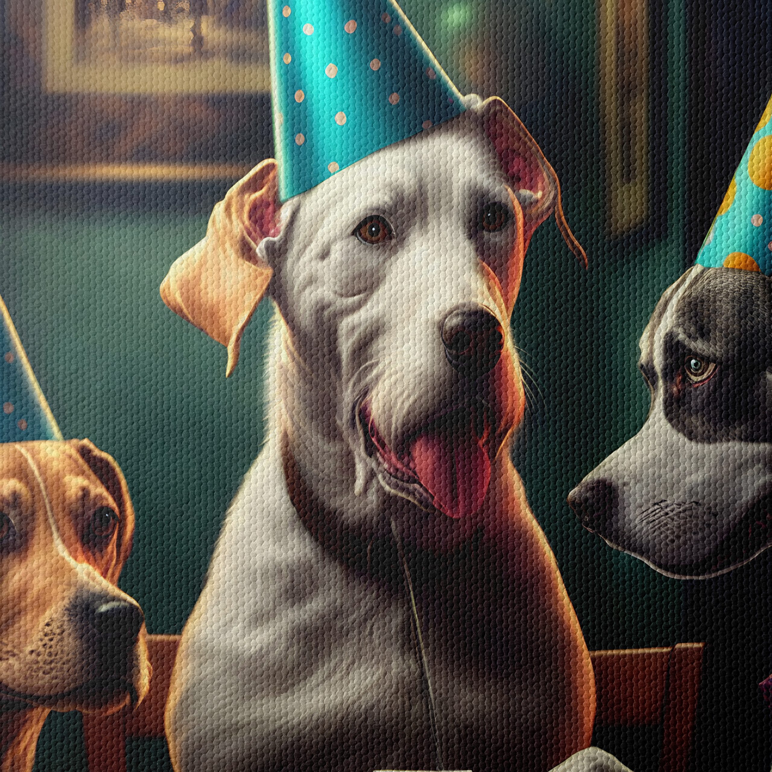Playful Dogs Celebrating a Party - Image 4