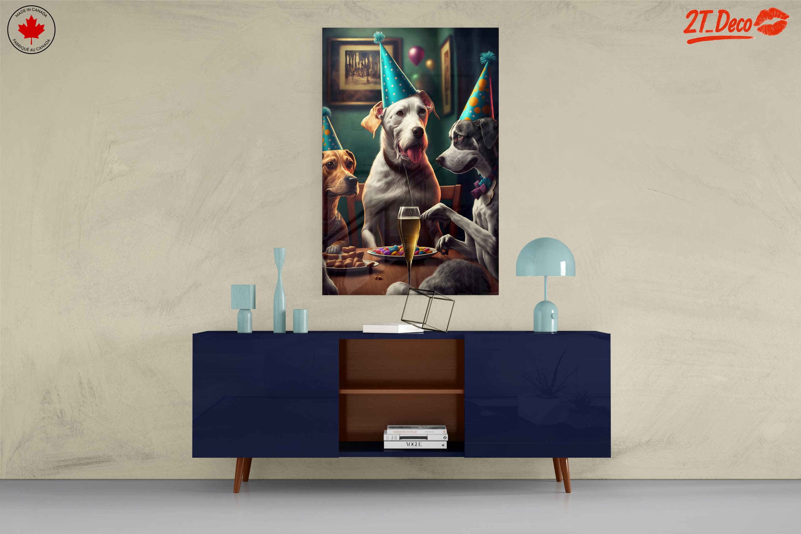 Playful Dogs Celebrating a Party - Image 8