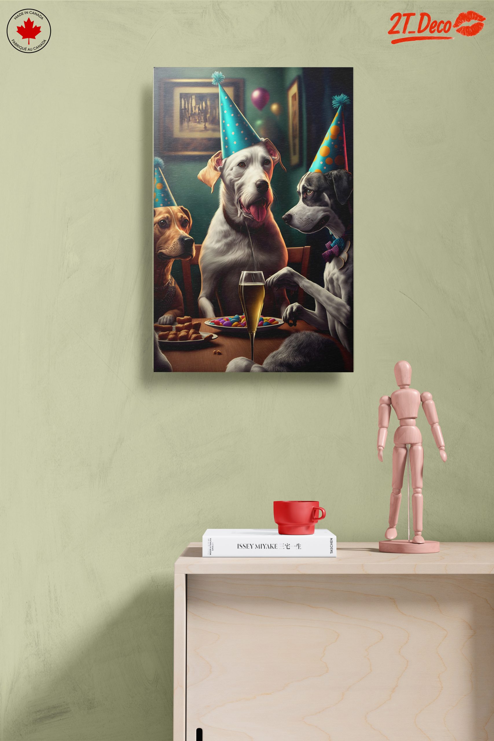 Playful Dogs Celebrating a Party - Image 14