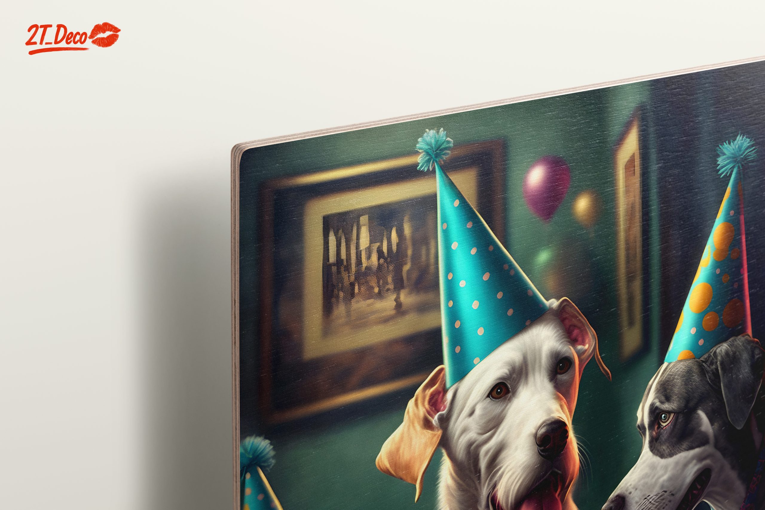 Playful Dogs Celebrating a Party - Image 15