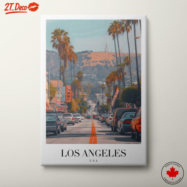 Los Angeles Urban Landscape Art