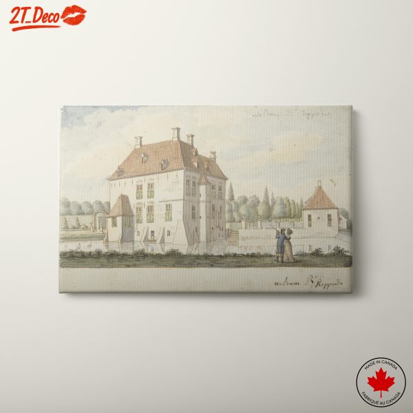 Charming Architectural Floral Scene 2