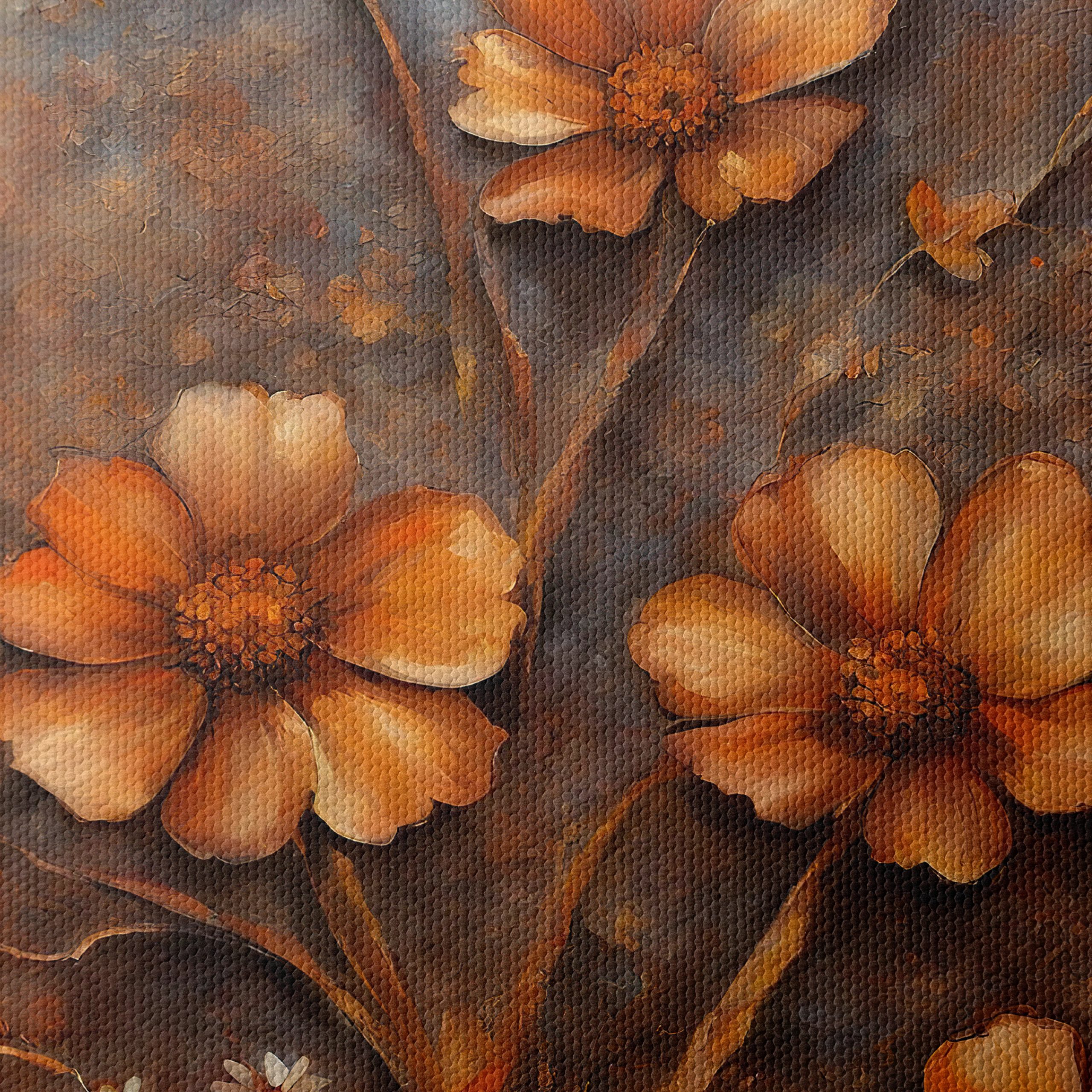 Charming Floral Arrangement in Rustic Tones - Image 4