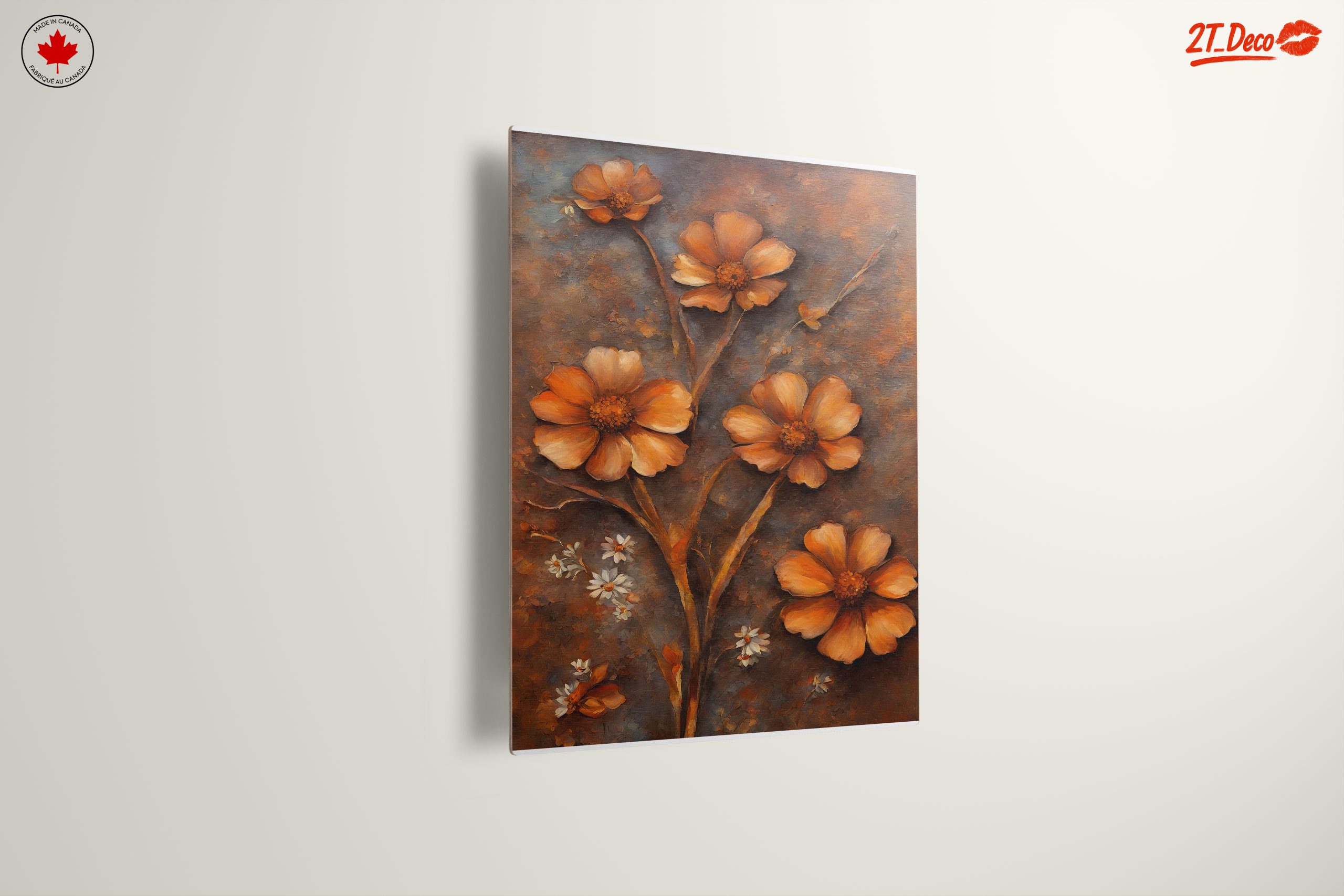 Charming Floral Arrangement in Rustic Tones - Image 13