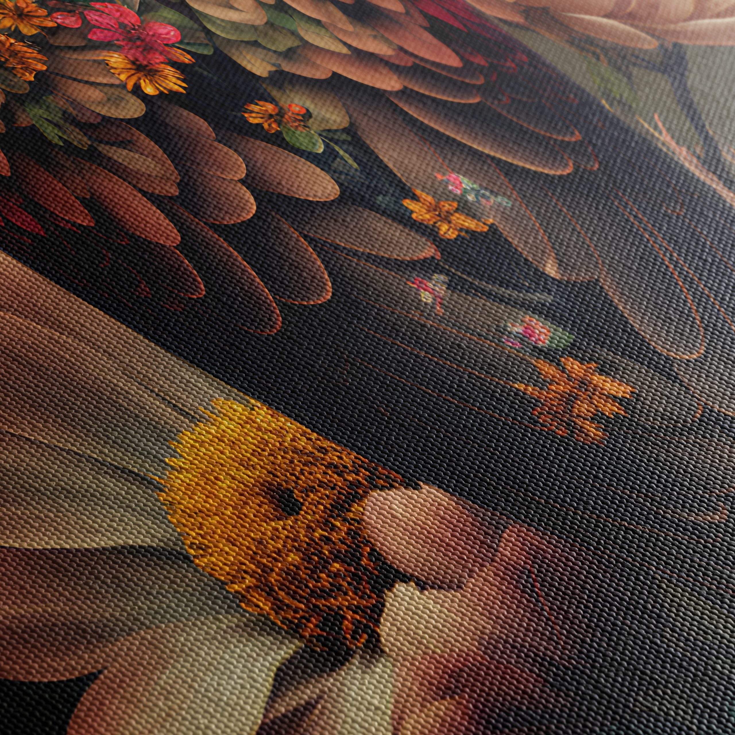 Colorful Botanical Bird Artwork - Image 5