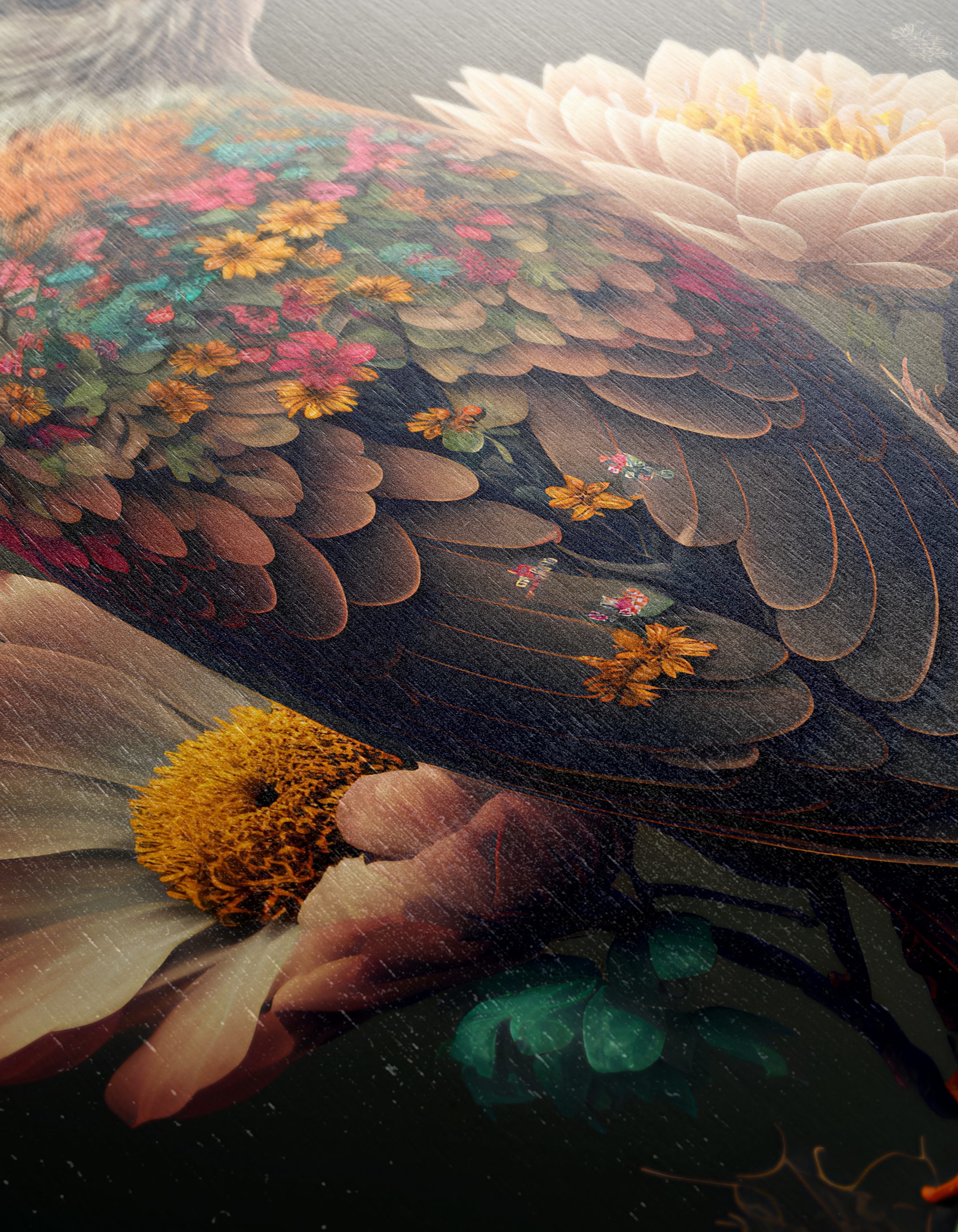 Colorful Botanical Bird Artwork - Image 12