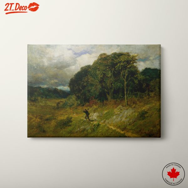 Scenic Adventure Landscape with Figure