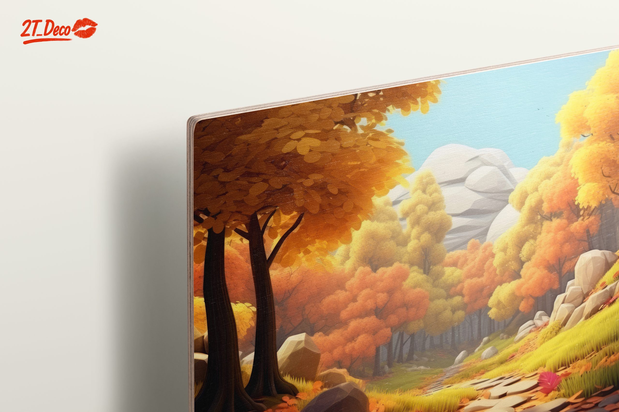 Autumn Forest Landscape with Vibrant Foliage - Image 15