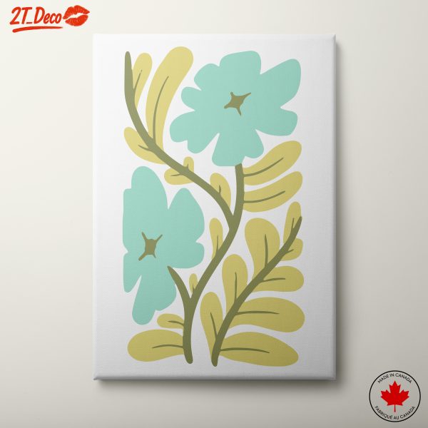 Stylized Floral Artwork for Modern Decor 3